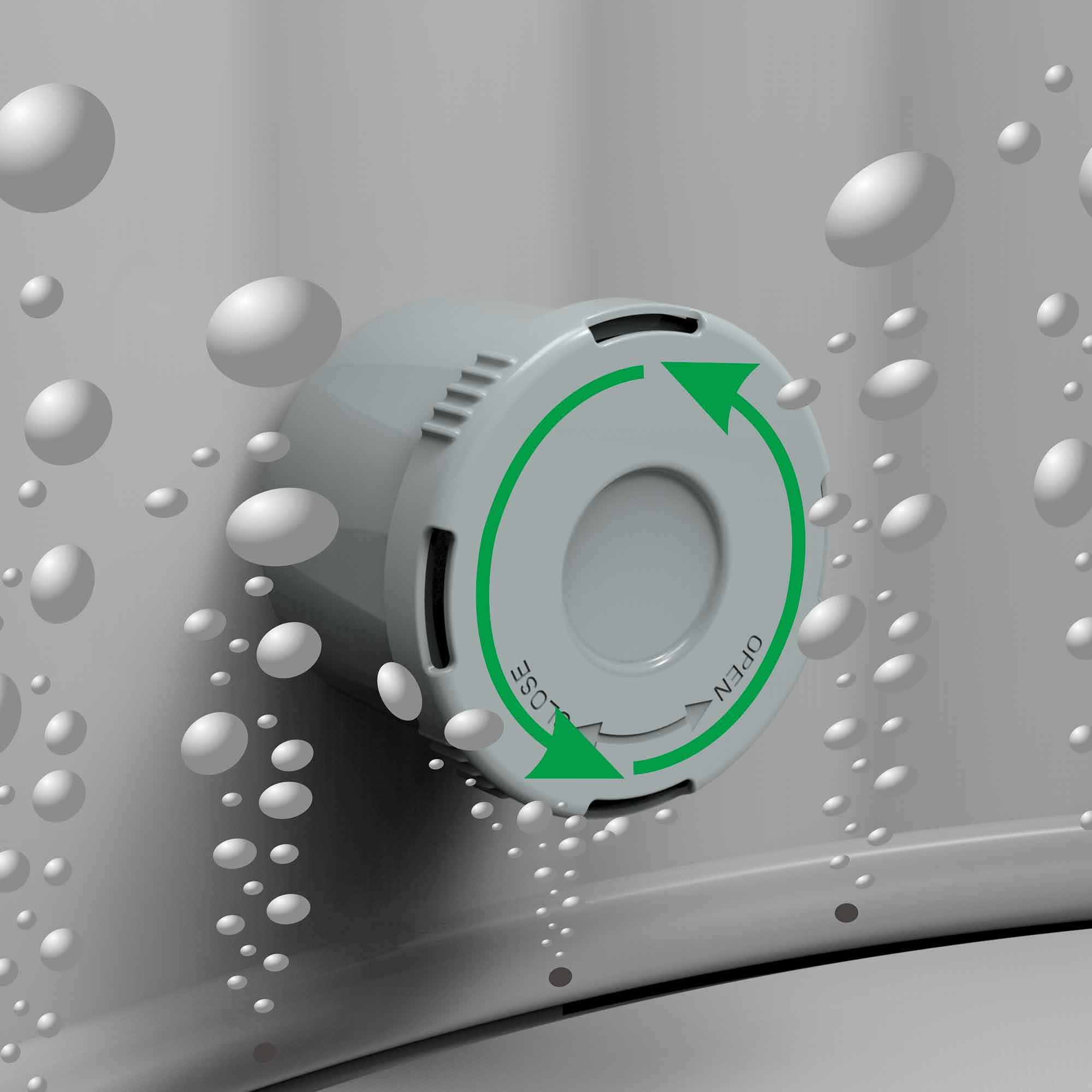 Dellonda DL91 Hot Tubs Action shot - filter - system