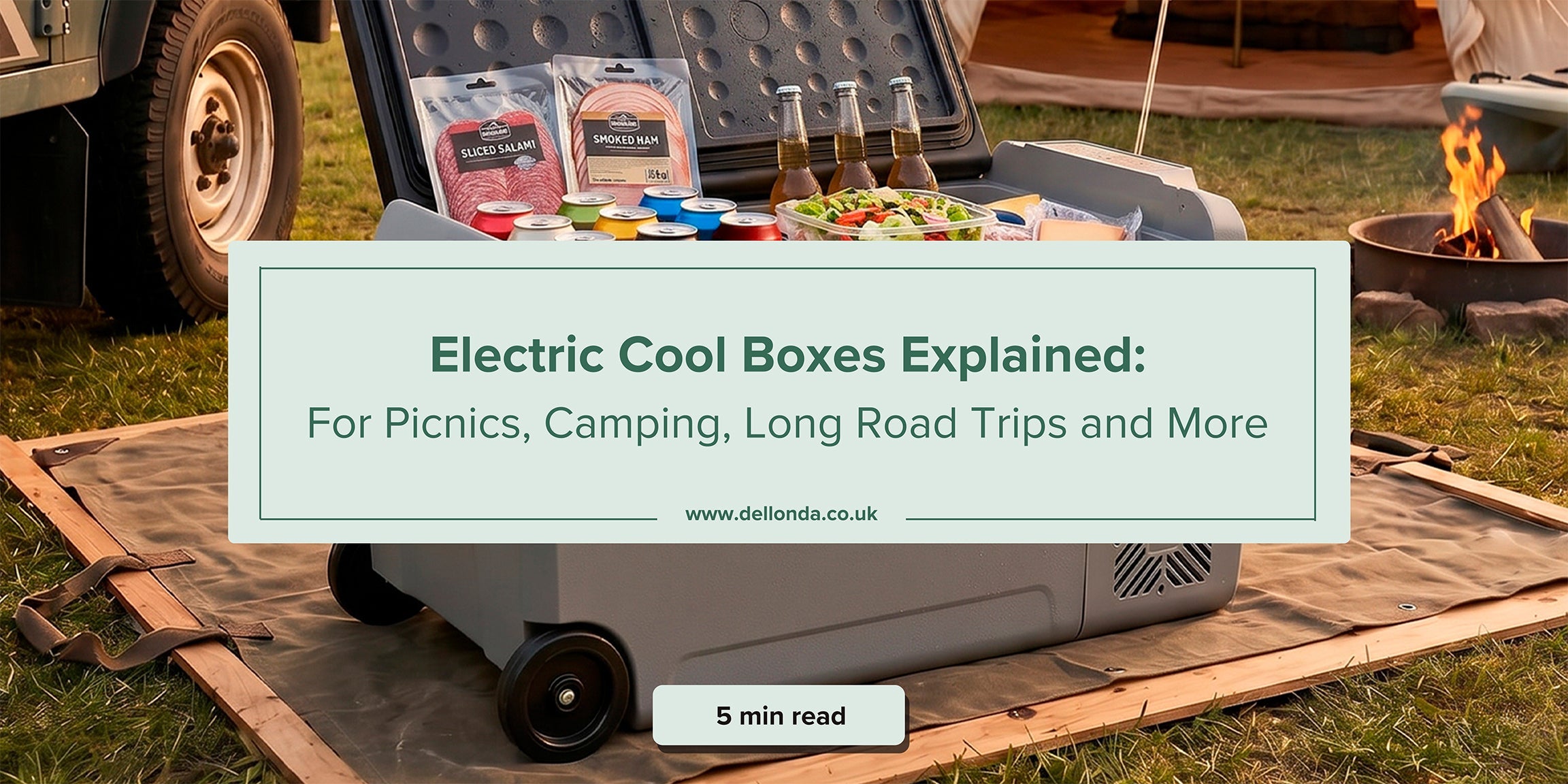 Cool box, camp fridge, road trip fridge