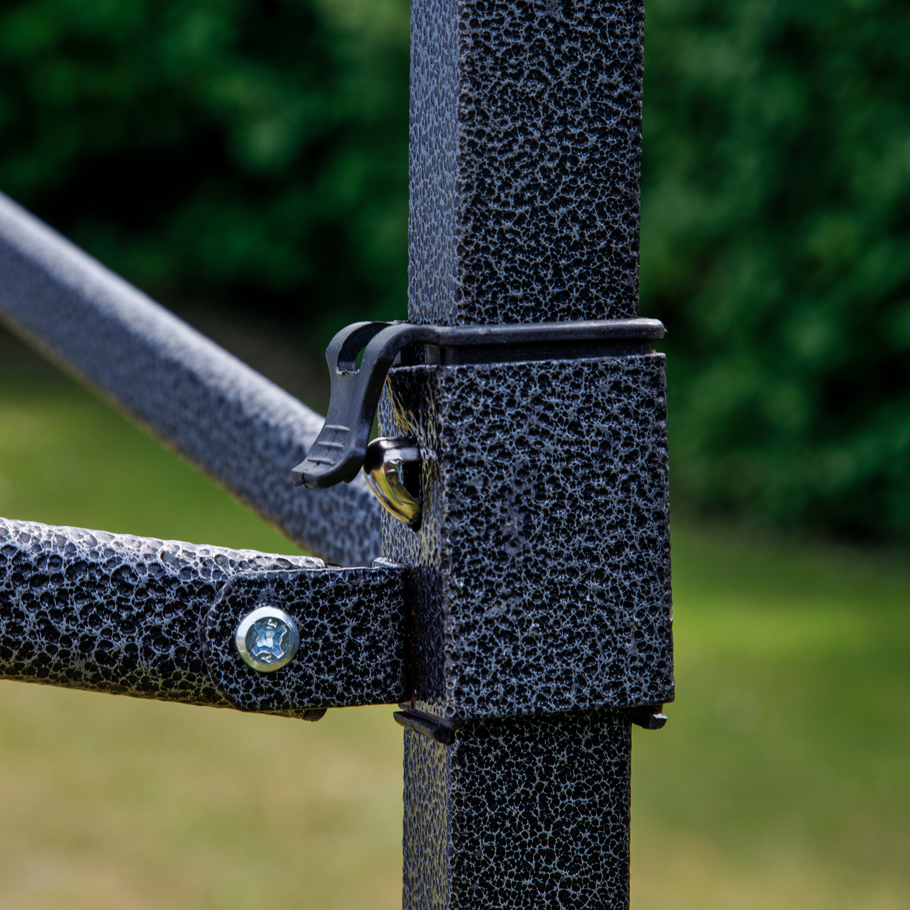 Premium 3 x 4.5m Pop-Up Gazebo, Water Resistant, Carry Bag, Stakes & Weight Bags - Green - DG136