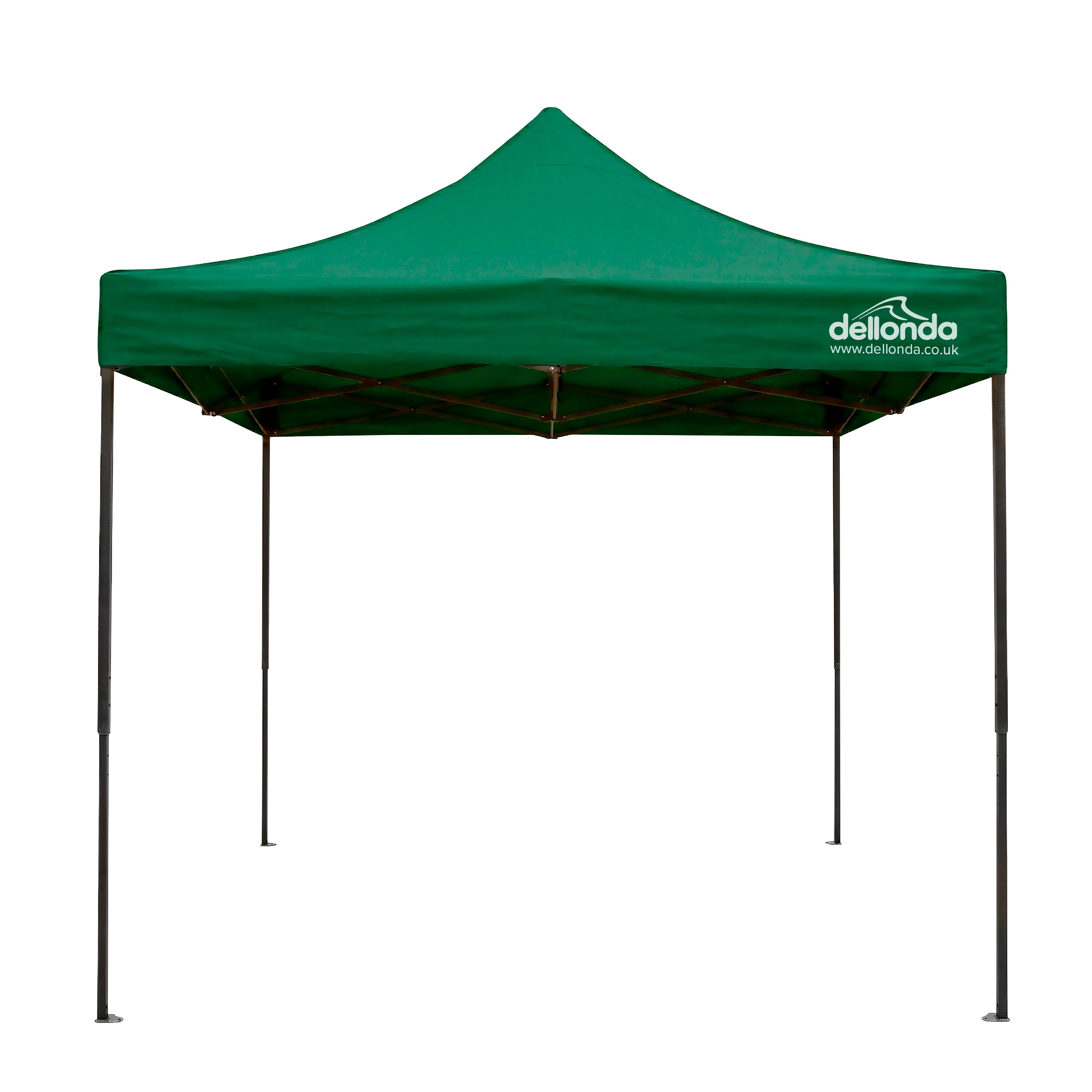 Premium 3 x 4.5m Pop-Up Gazebo, Water Resistant, Carry Bag, Stakes & Weight Bags - Green - DG136