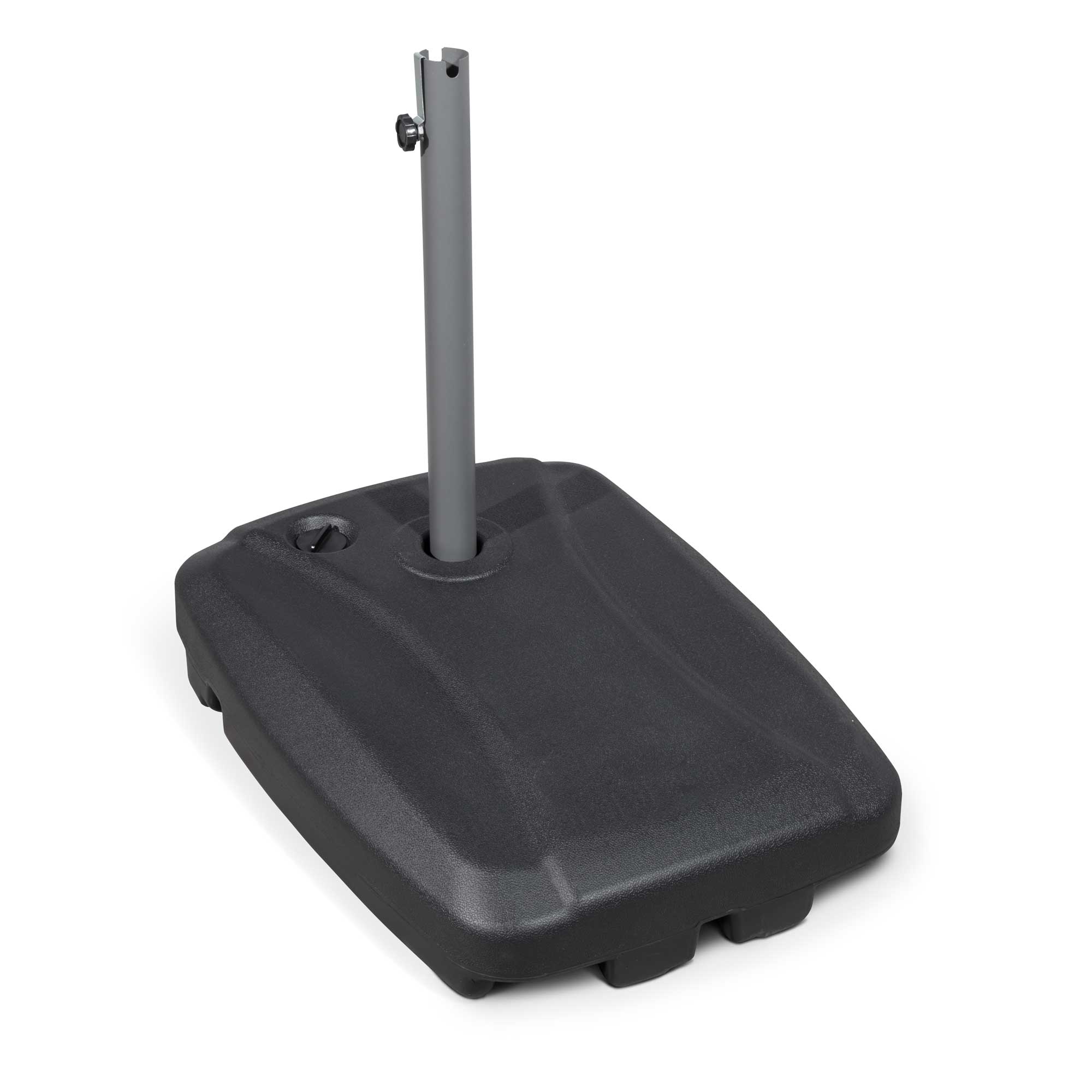 60L Fillable Parasol Base with Wheels and Cross Base, Water or Sand Filled - DG266