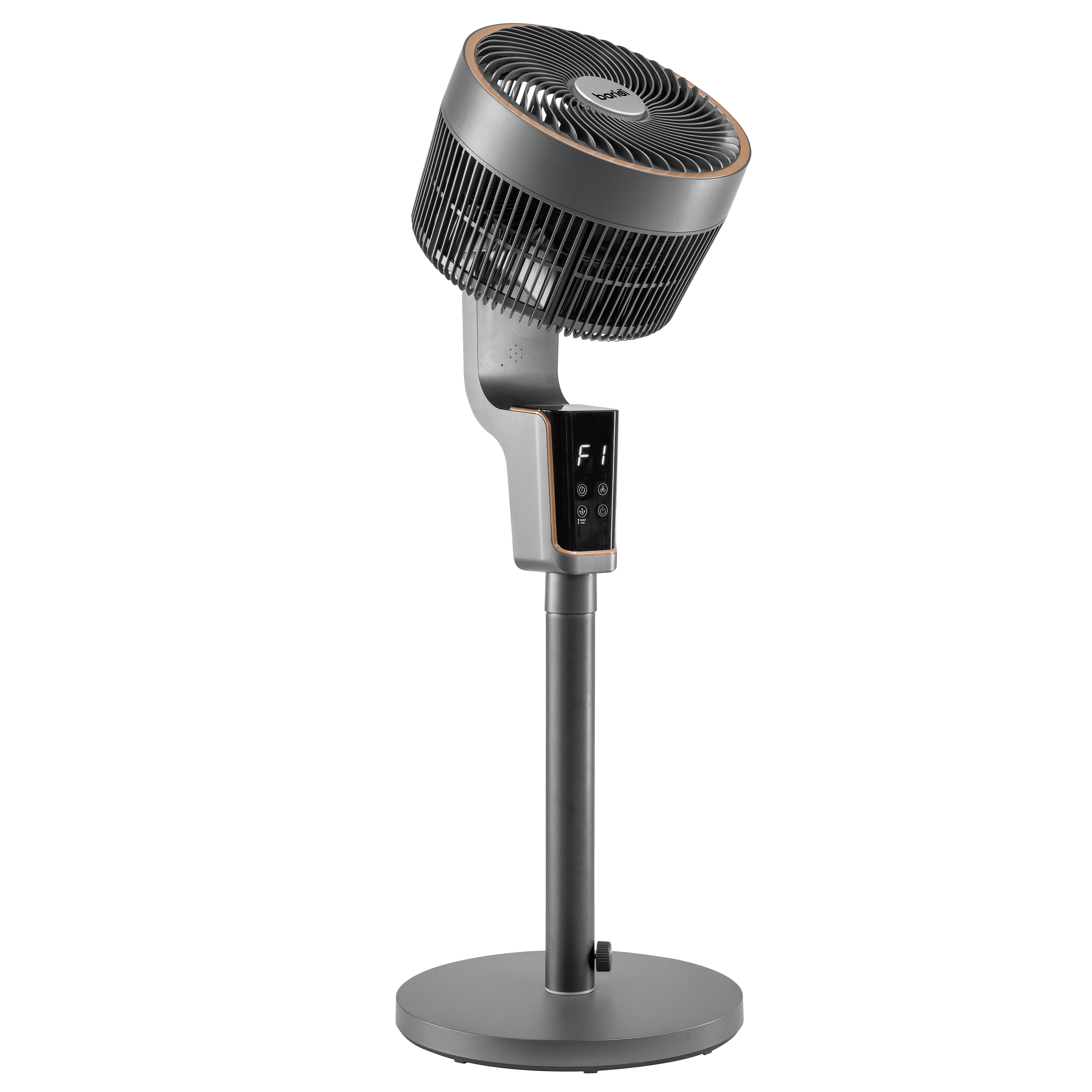 Baridi 12" Pedestal Fan with Remote Control & 12hr Timer - DH141
