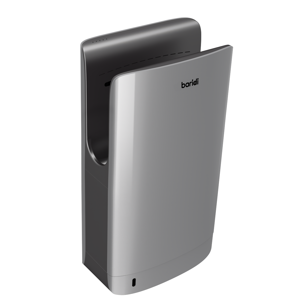Baridi Hand Dryer with HEPA Filter & Auto-Sensor 1750W/230V, Silver - DH150