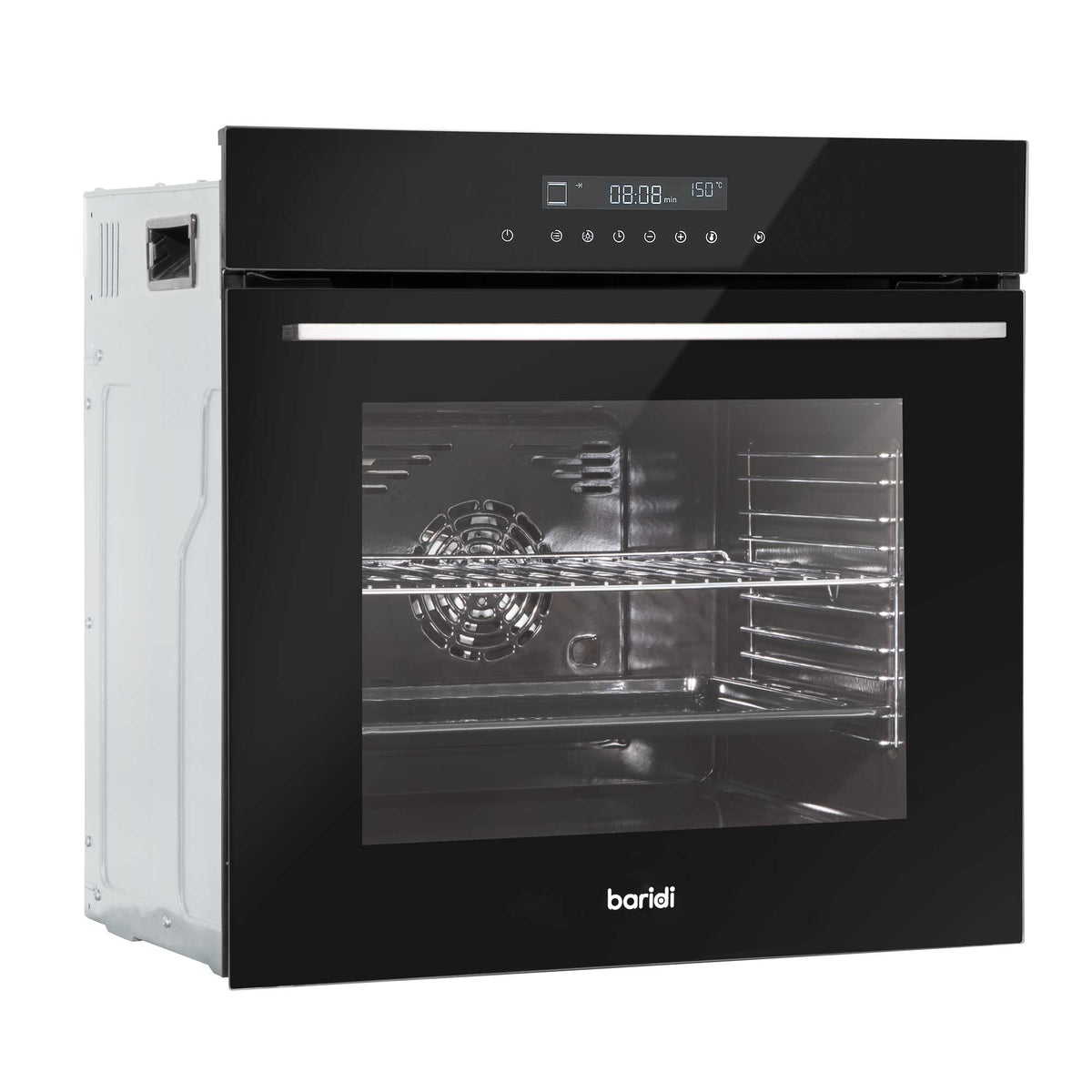 Single fan shop assisted electric oven