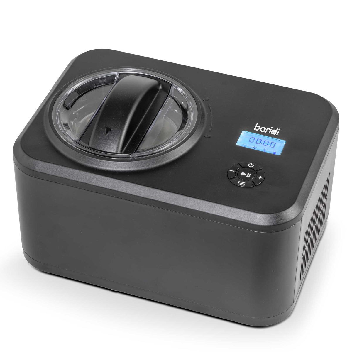 Automatic Churning Ice Cream Machine 1.5L Black Dellonda