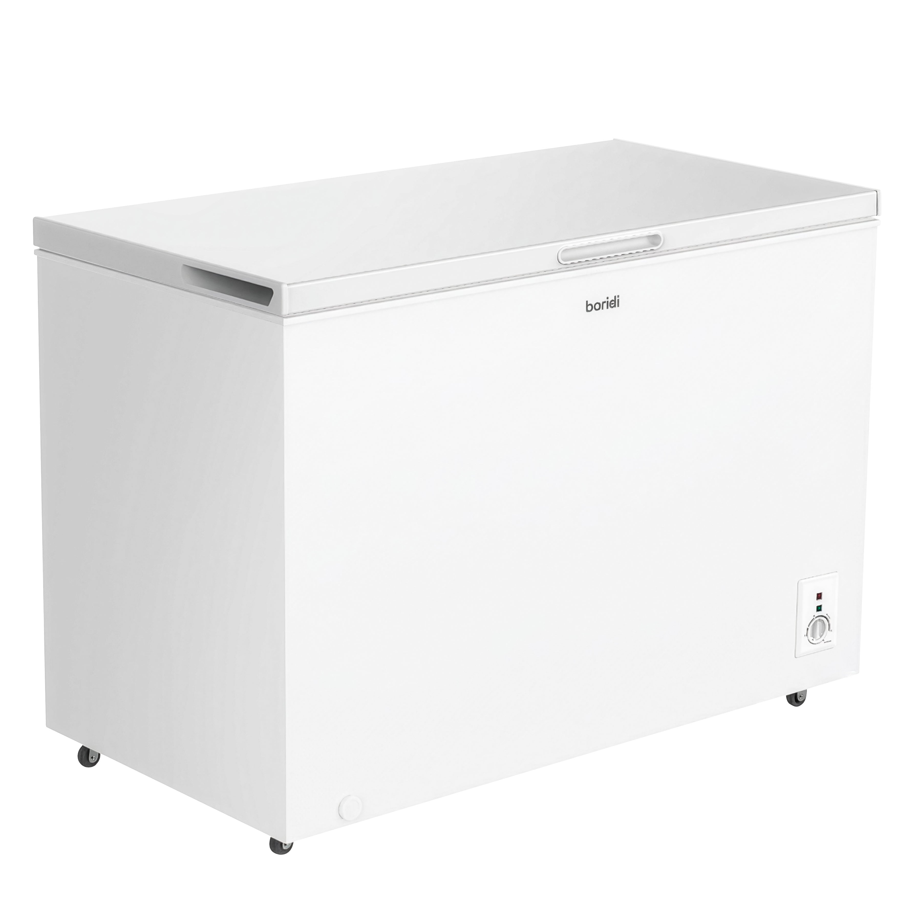 Baridi 299L Freestanding Chest Freezer with Adjustable Thermostat, White - DH260