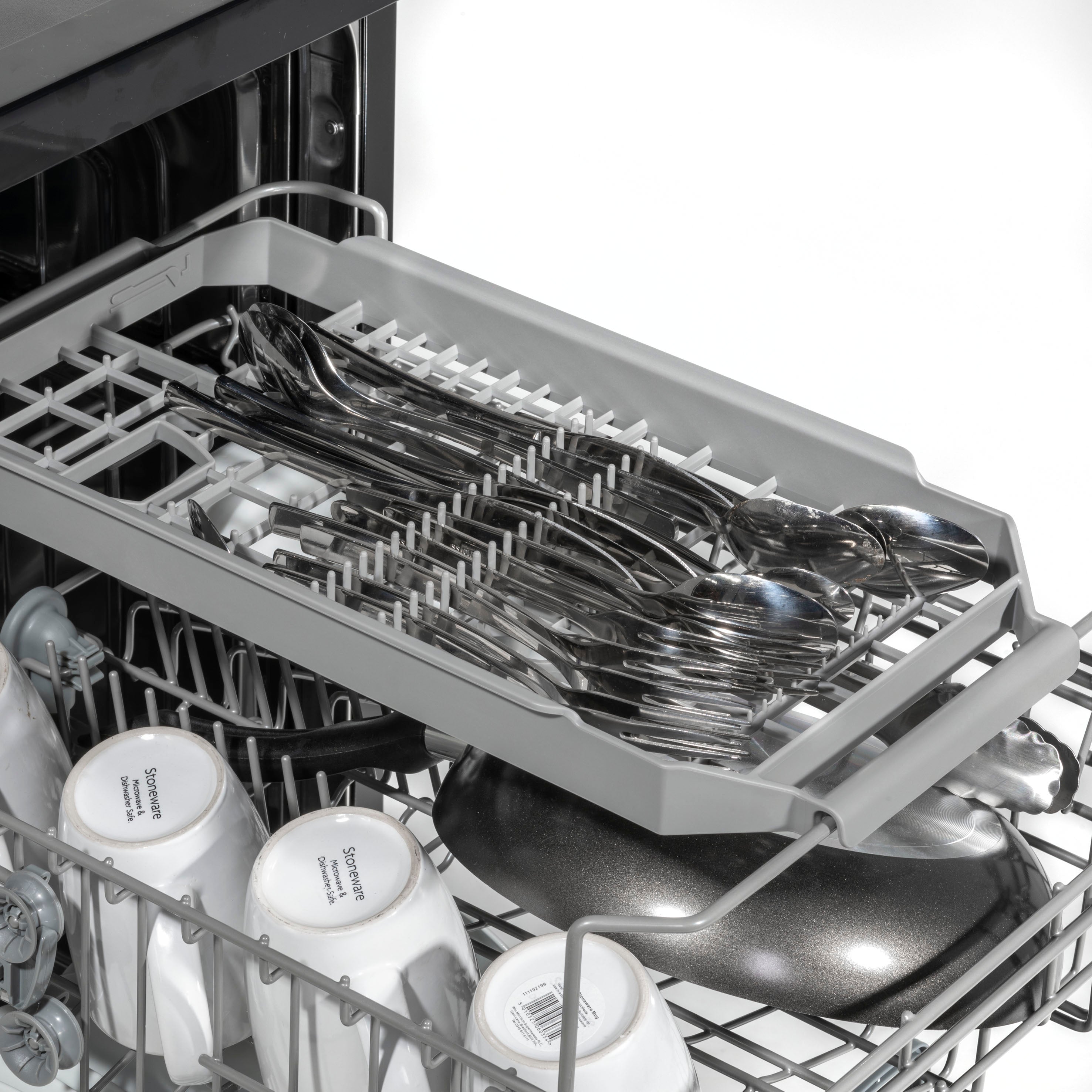 Baridi 45cm Slimline Freestanding Dishwasher, 10 Place Settings, 8 Programs - DH267