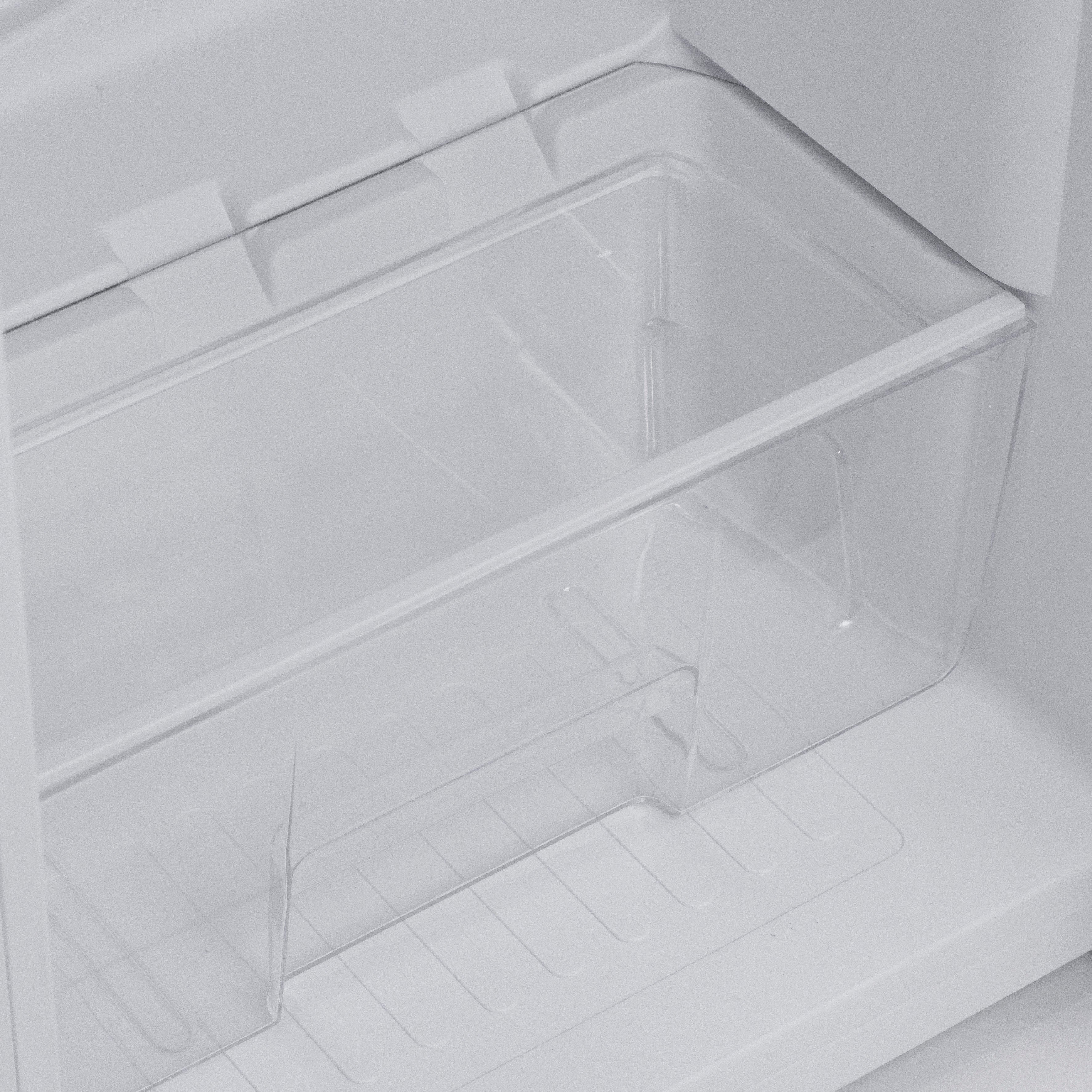 Baridi Freestanding Tall Larder Fridge, 241L Capacity with Reversible Door, 55cm Wide, White – DH322