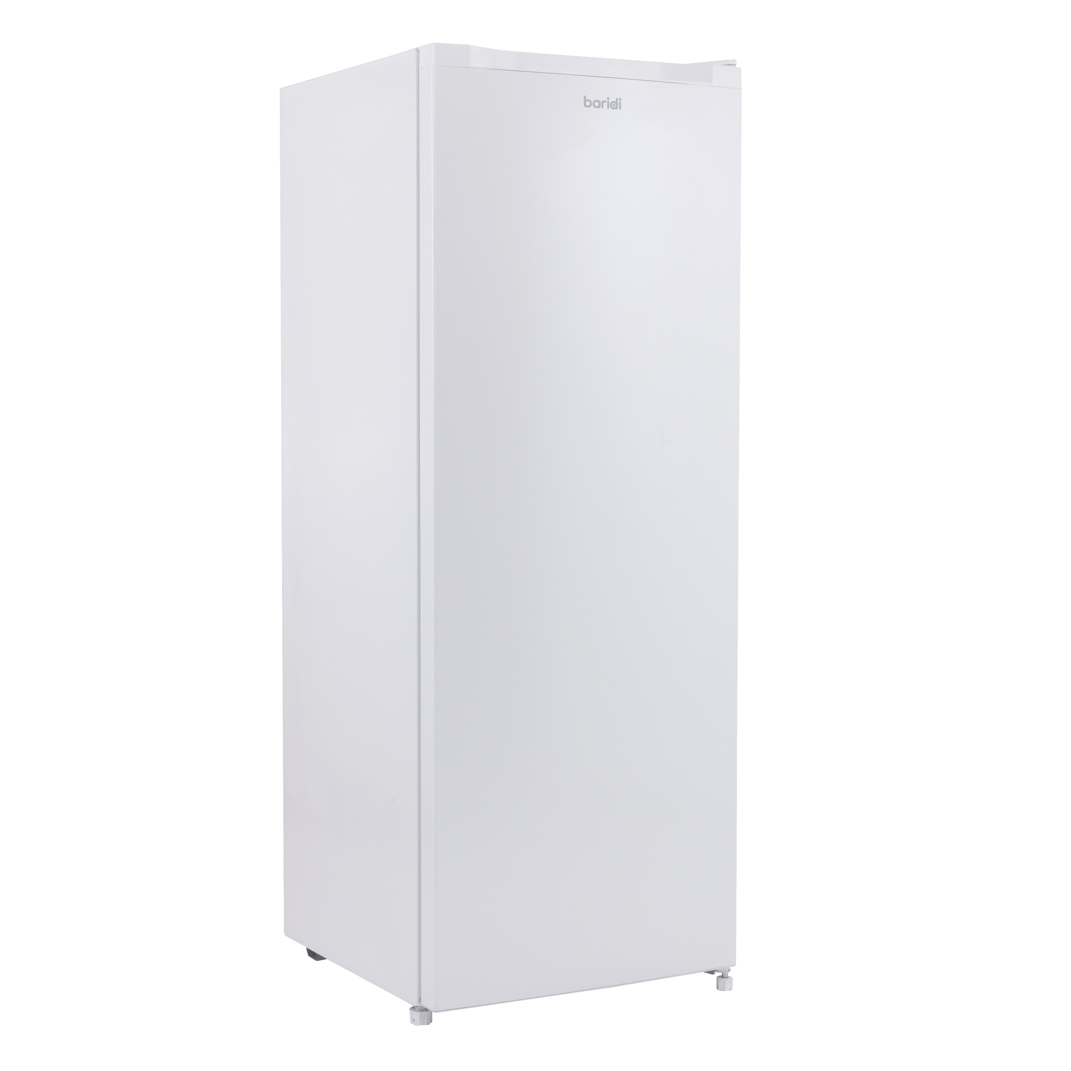 Baridi Freestanding Tall Freezer, 177L Capacity with Reversible Door, White – DH324
