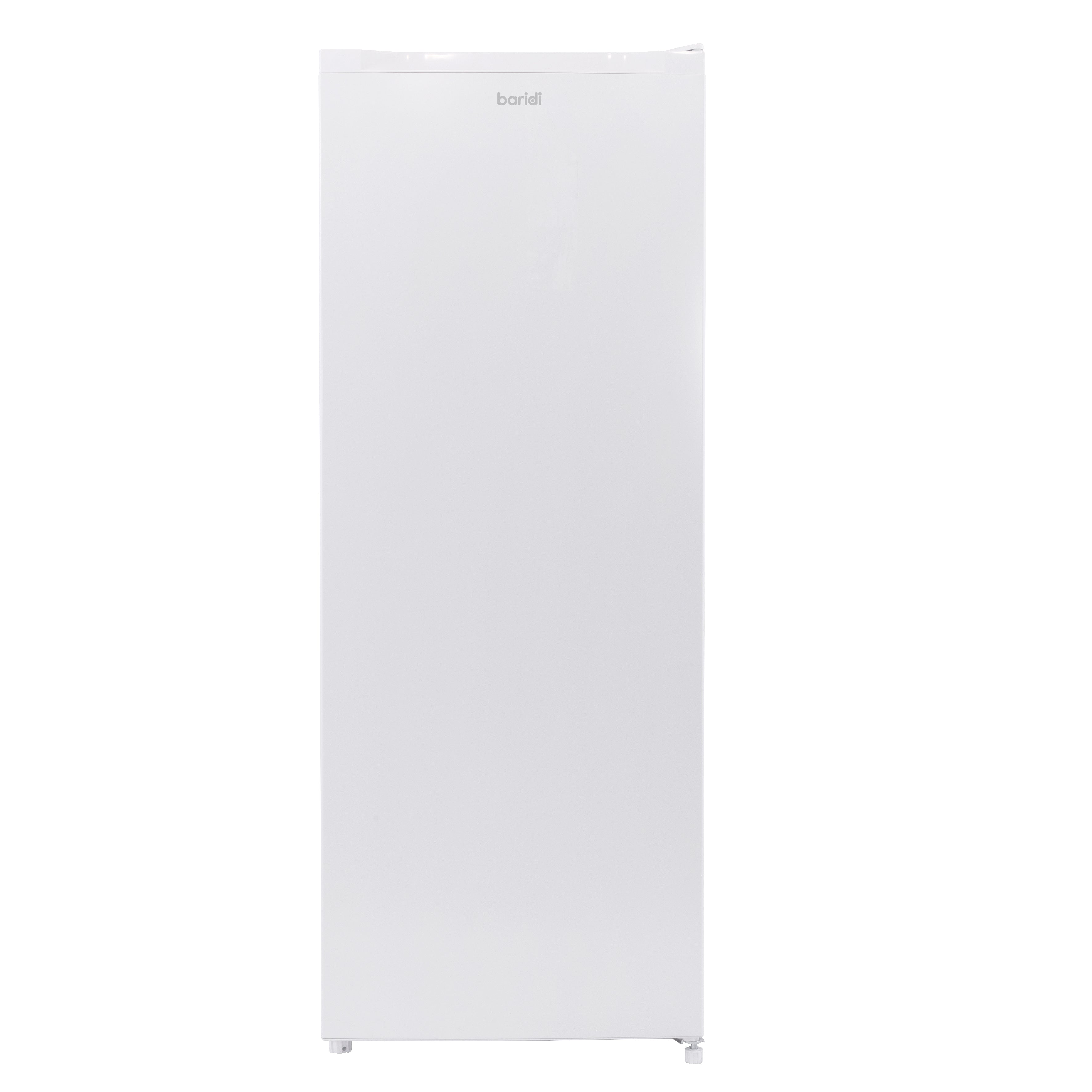 Baridi Freestanding Tall Freezer, 177L Capacity with Reversible Door, White – DH324