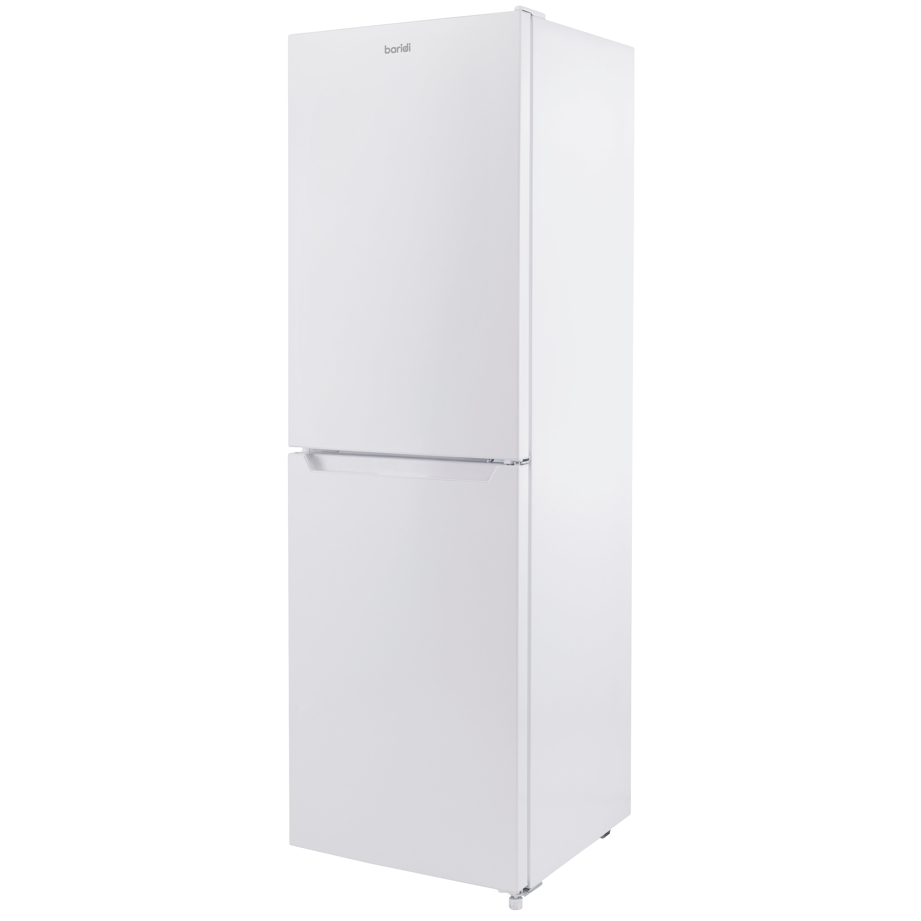 Baridi 60/40 Smart Frost Fridge Freezer 254L Capacity, White - DH328