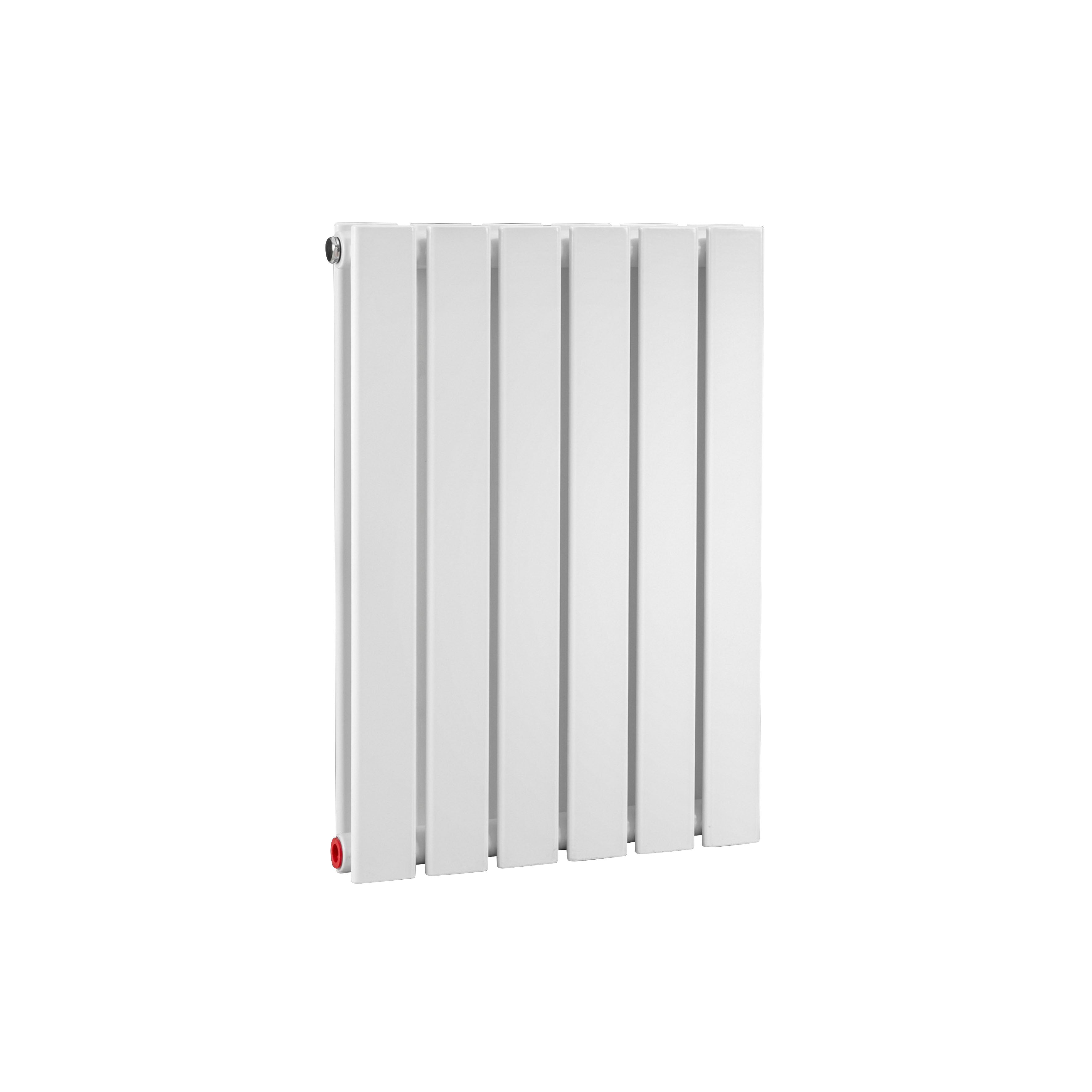 Horizontal Radiator Contemporary Double Flat Panel Design 600 x 420mm, White - DH348