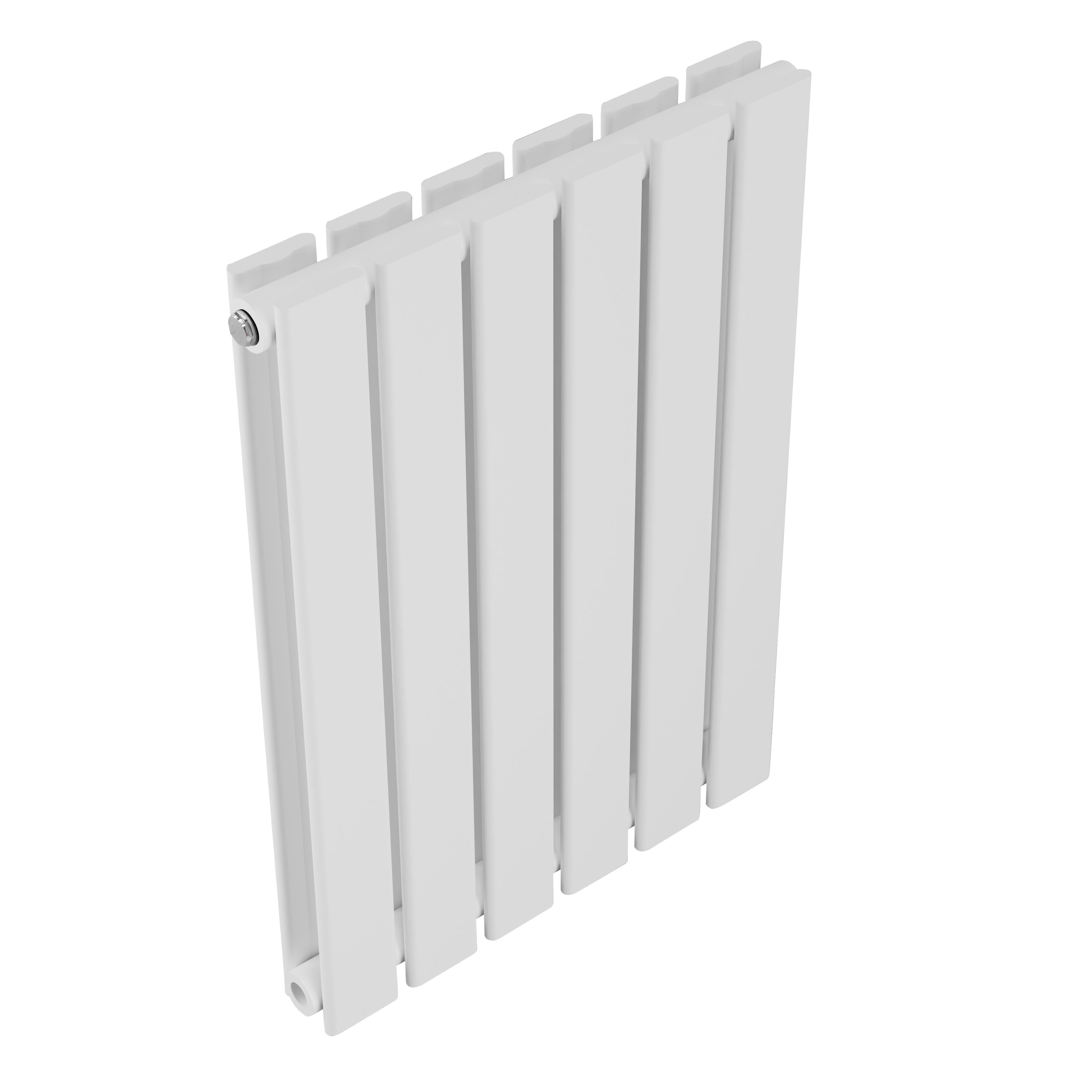 Horizontal Radiator Contemporary Double Flat Panel Design 600 x 420mm, White - DH348