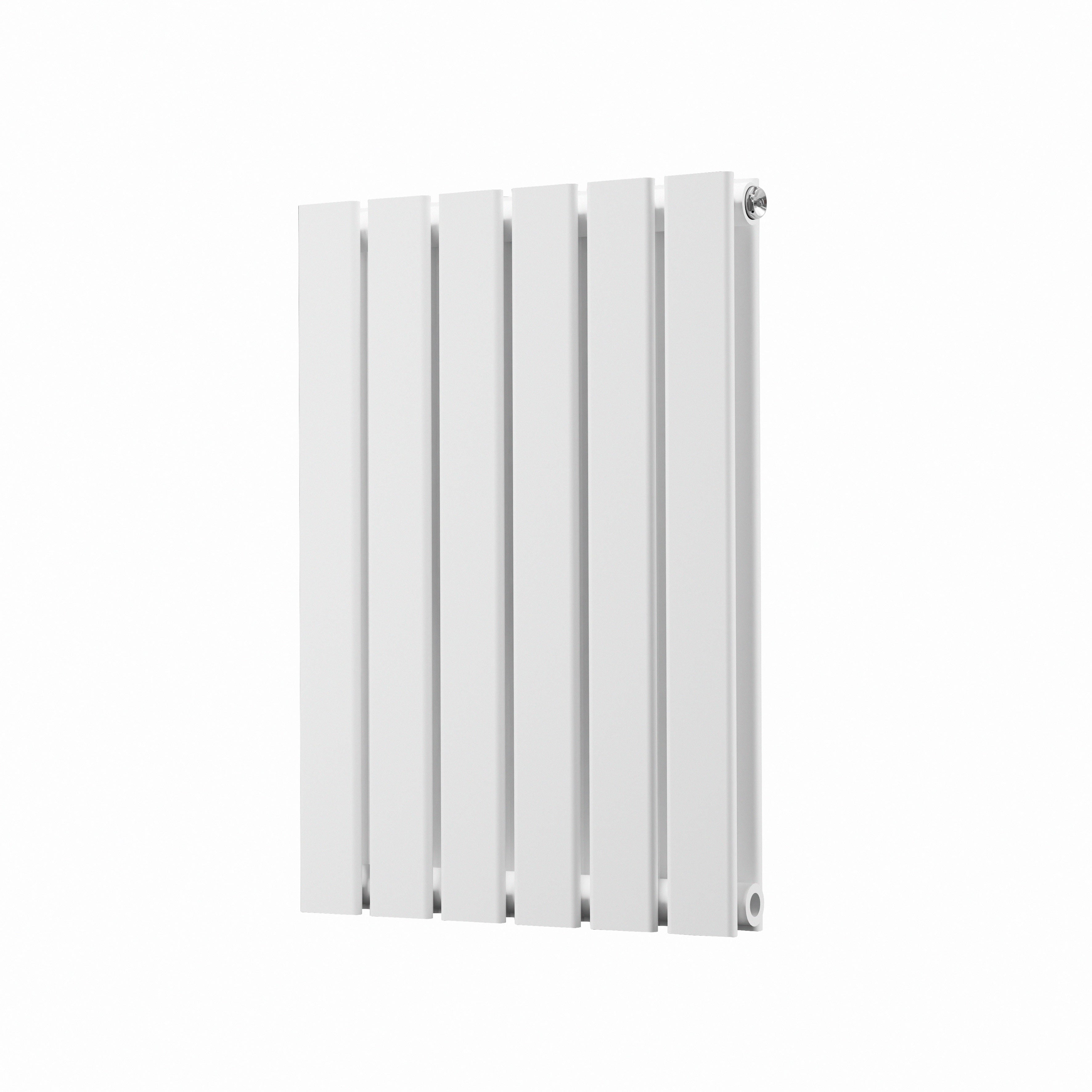 Horizontal Radiator Contemporary Double Flat Panel Design 600 x 420mm, White - DH348