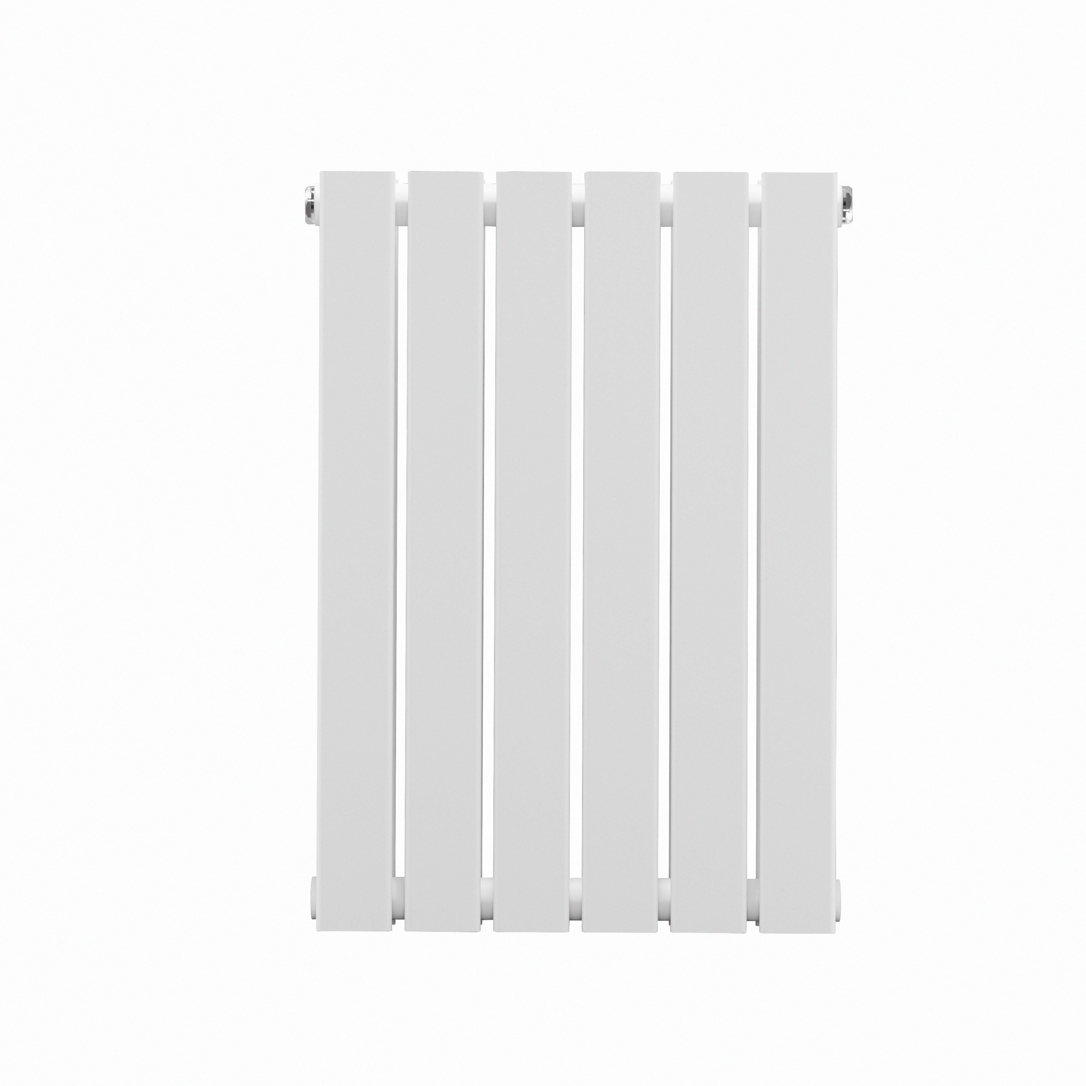 Horizontal Radiator Contemporary Double Flat Panel Design 600 x 420mm, White - DH348