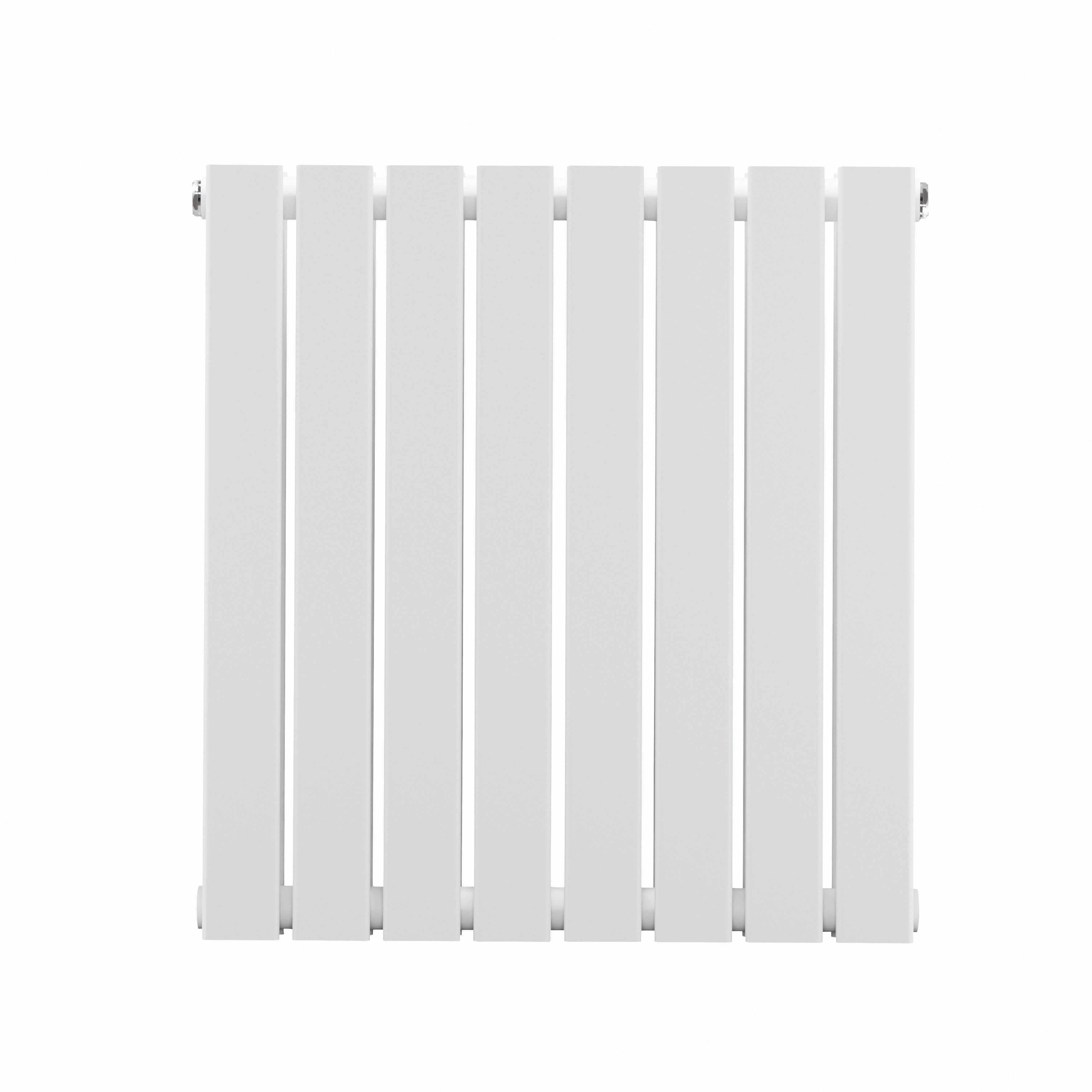 Horizontal Radiator Contemporary Double Flat Panel Design 600 x 560mm, White - DH349
