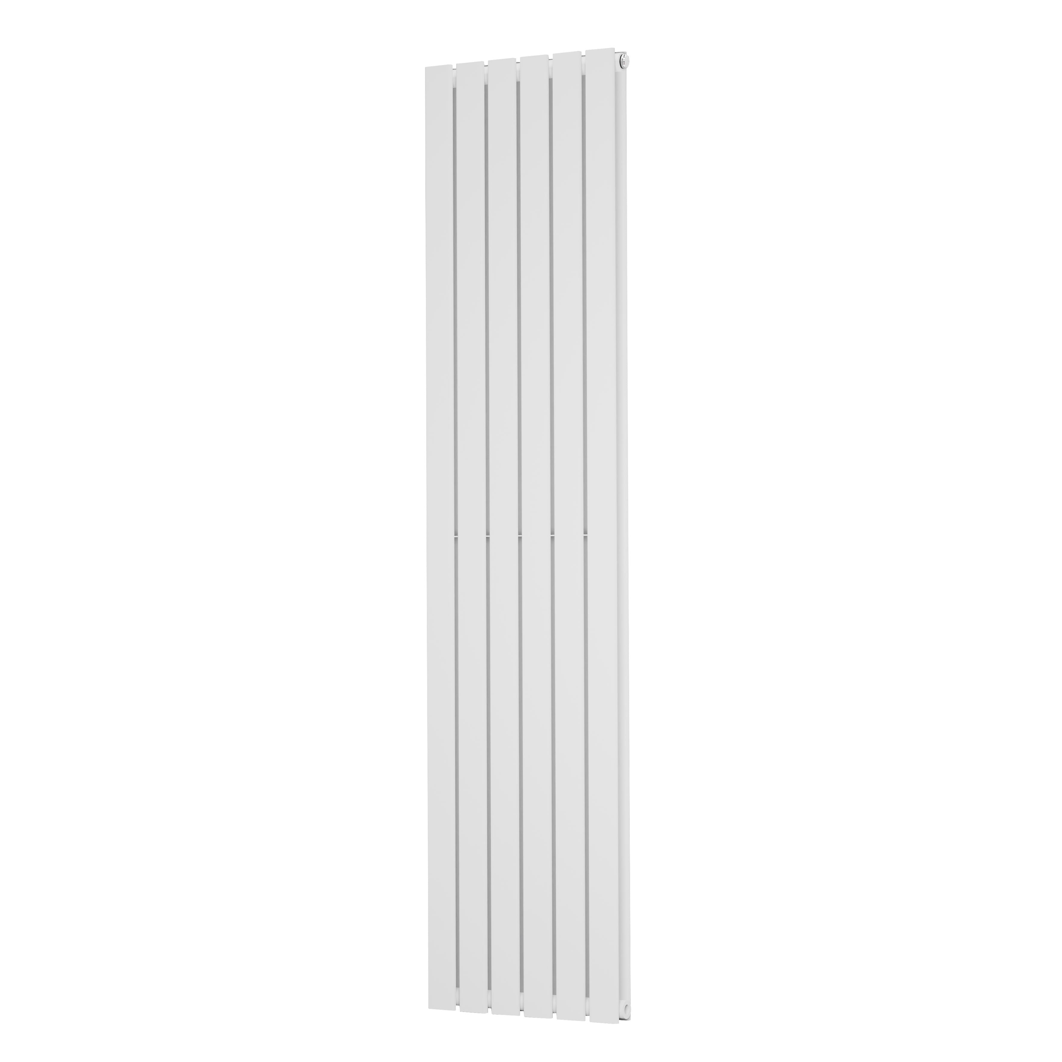 Baridi Vertical Radiator Contemporary Double Flat Panel Design 420 x 1800mm, White - DH355