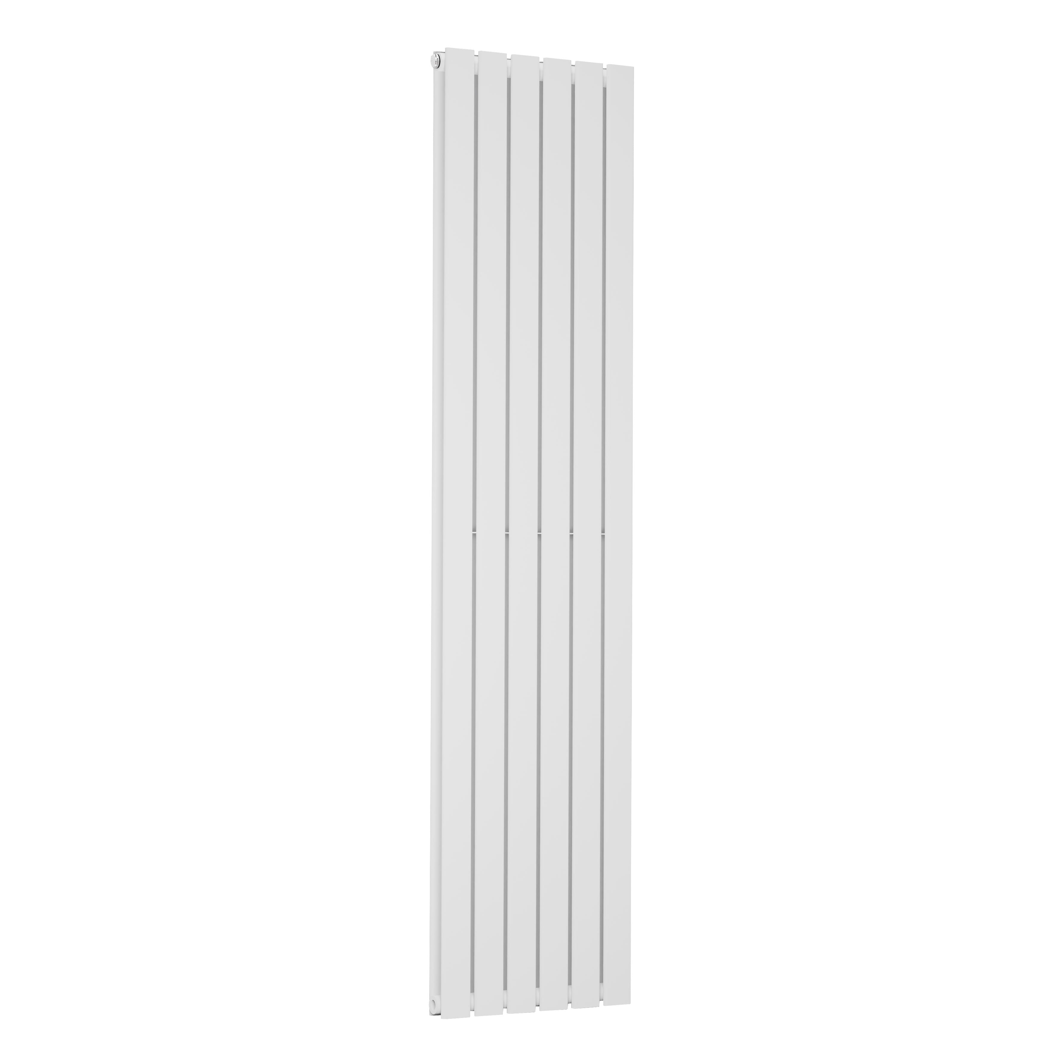 Vertical Radiator Contemporary Double Flat Panel Design 420 x 1800mm, White - DH355