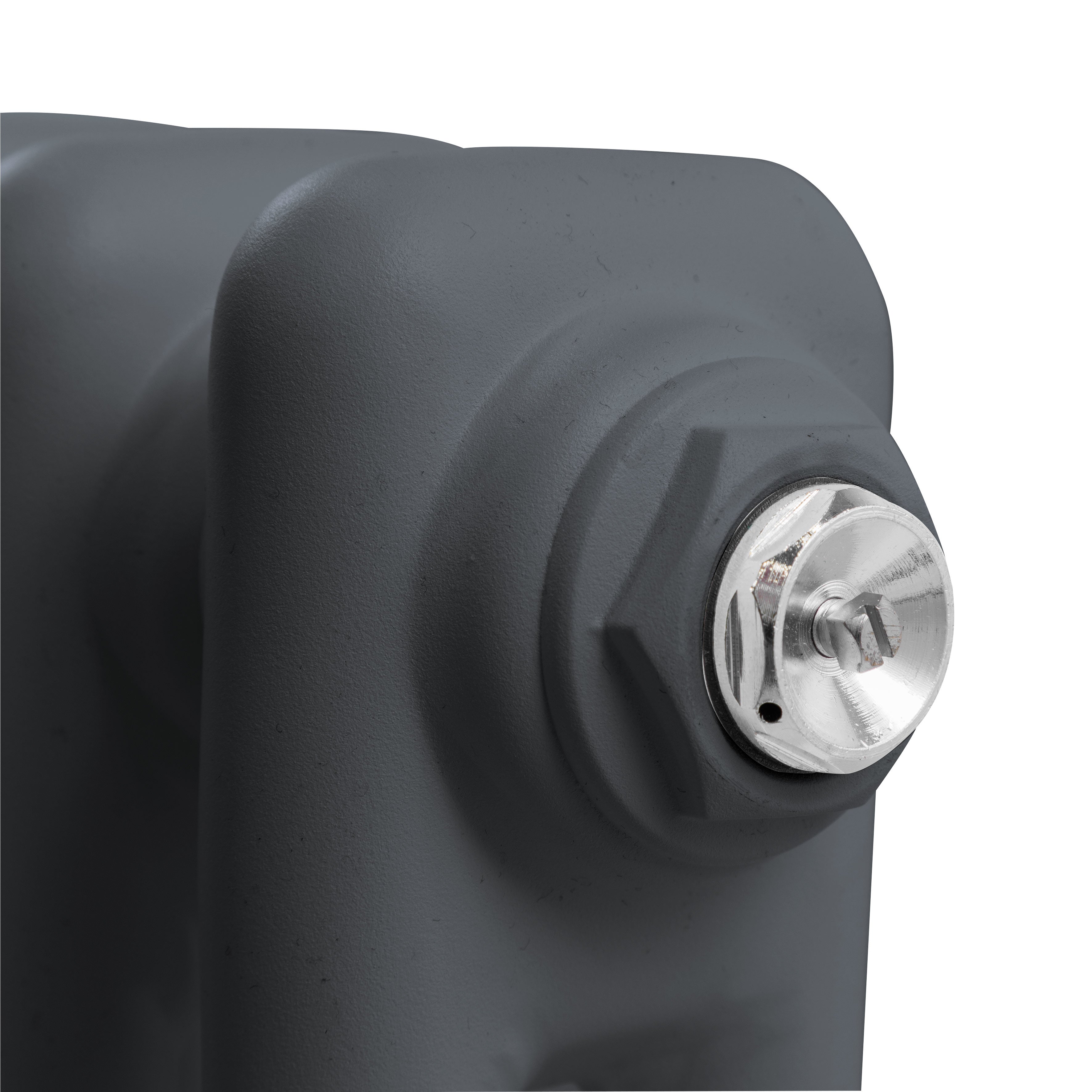 Horizontal Traditional 2 Column Radiator 600 x 427mm, Anthracite - DH356