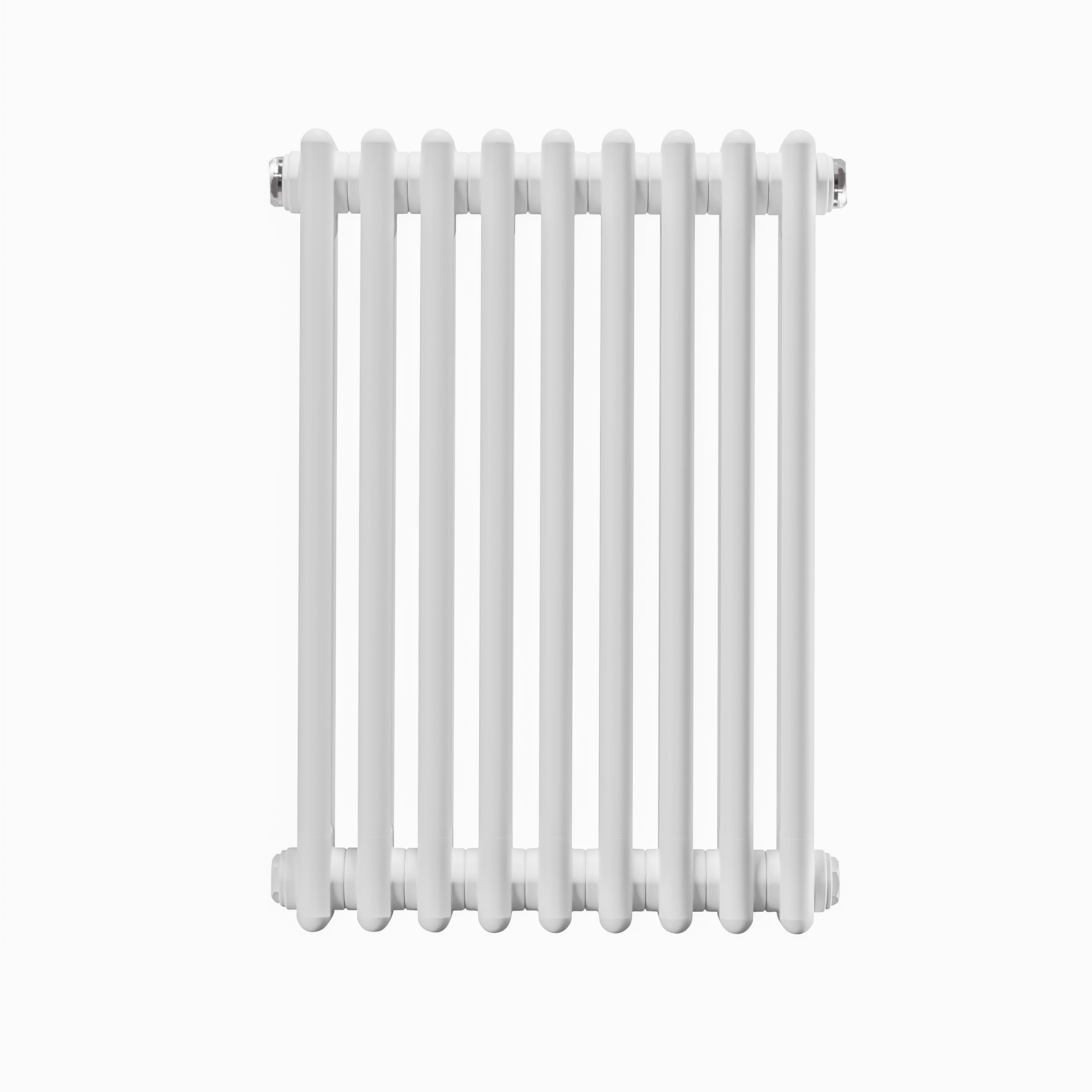 Horizontal Traditional 2 Column Radiator 600 x 427mm, White - DH366
