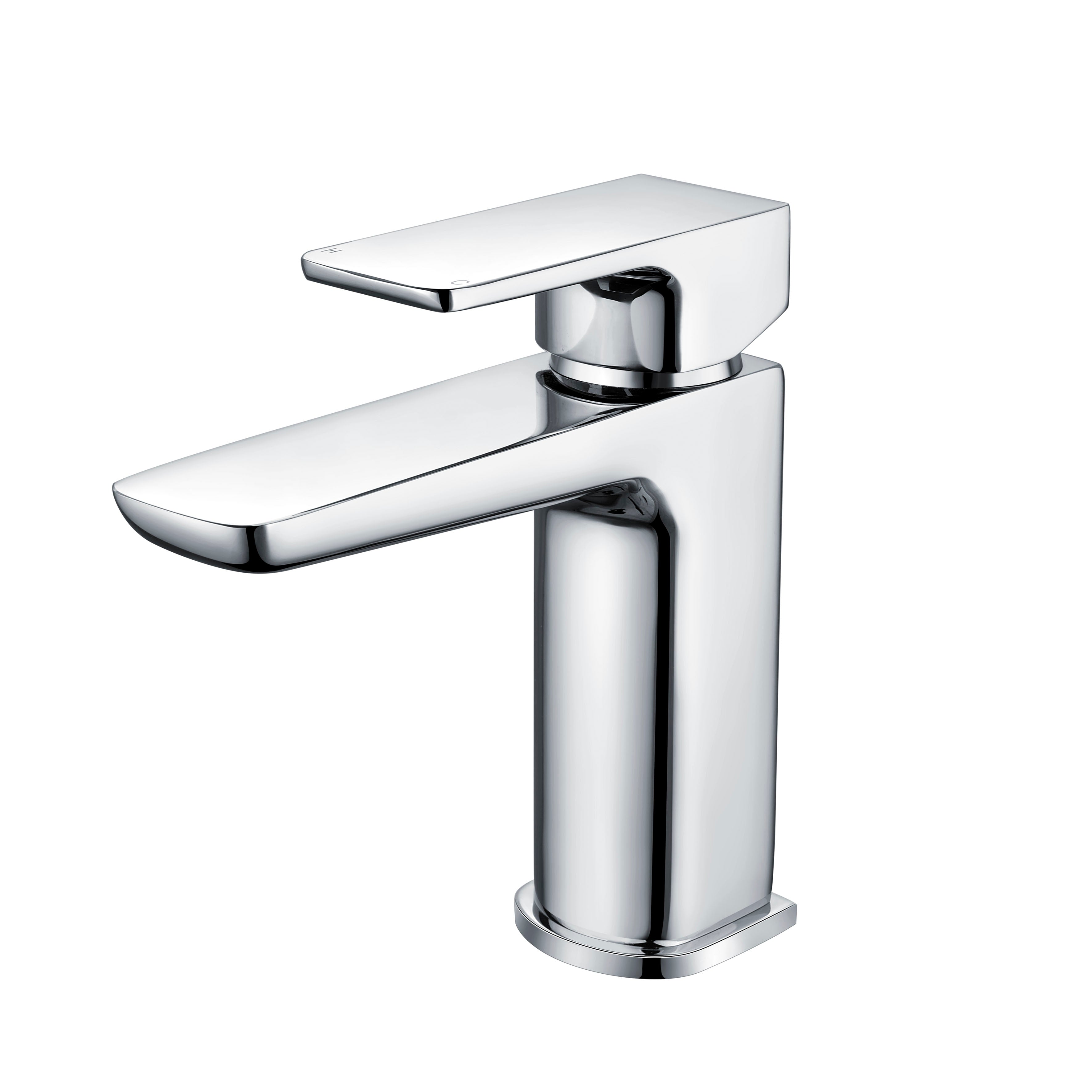 Baridi Basin Mixer Tap with Clicker Waste, Chrome - DH392
