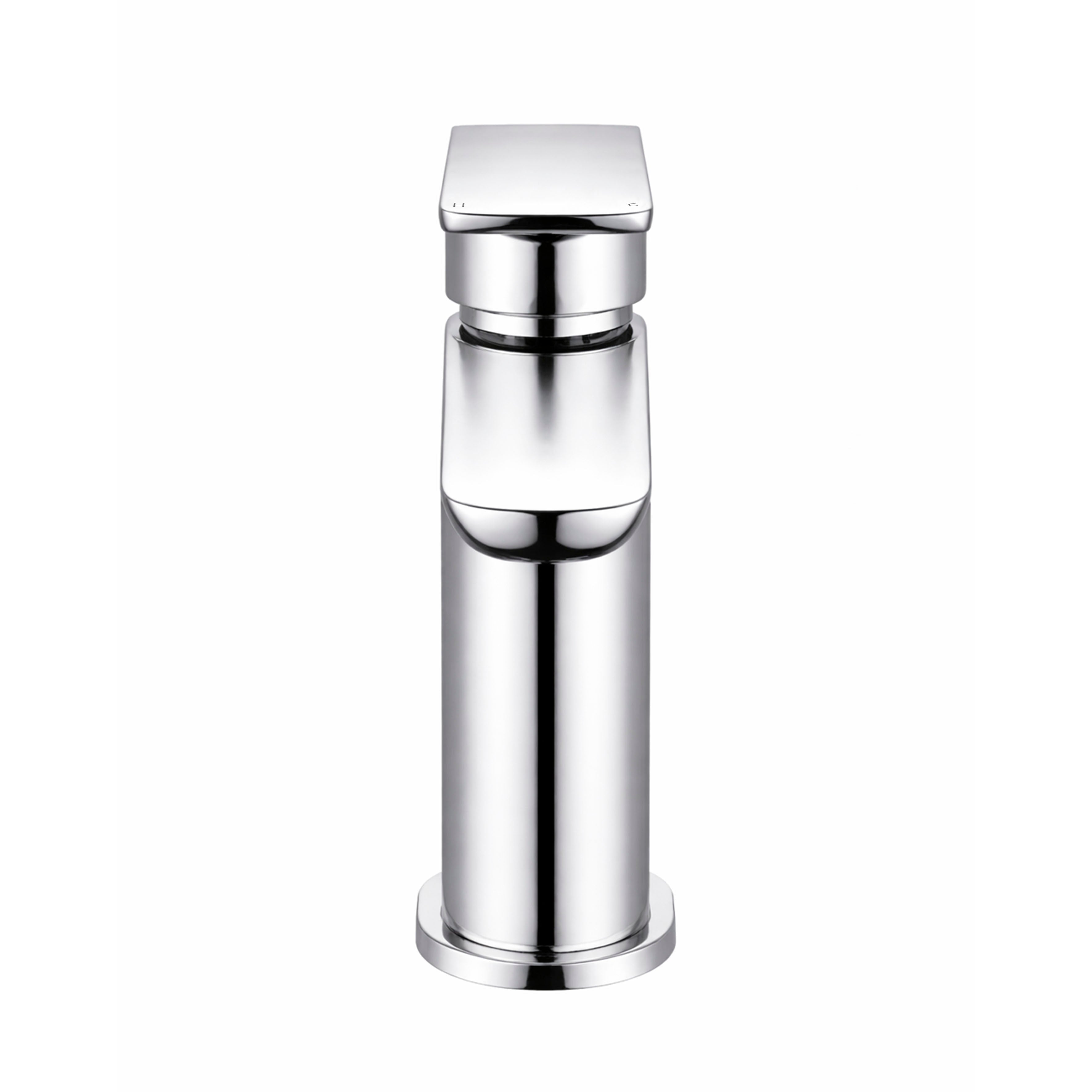 Baridi Basin Mixer Tap with Clicker Waste, Chrome - DH392