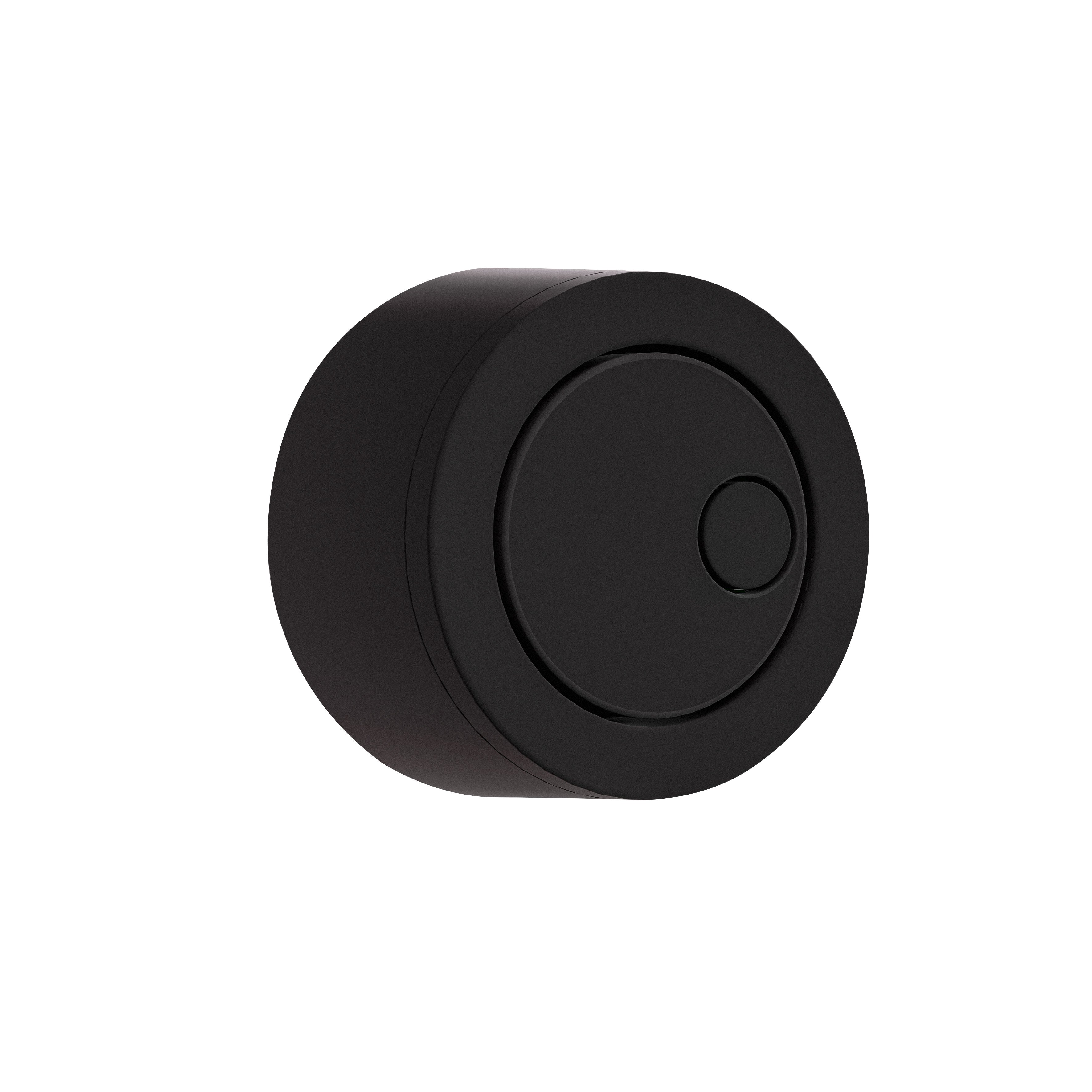 Baridi Matt Black Flush Button for Cabinet-Style Cistern - DH409
