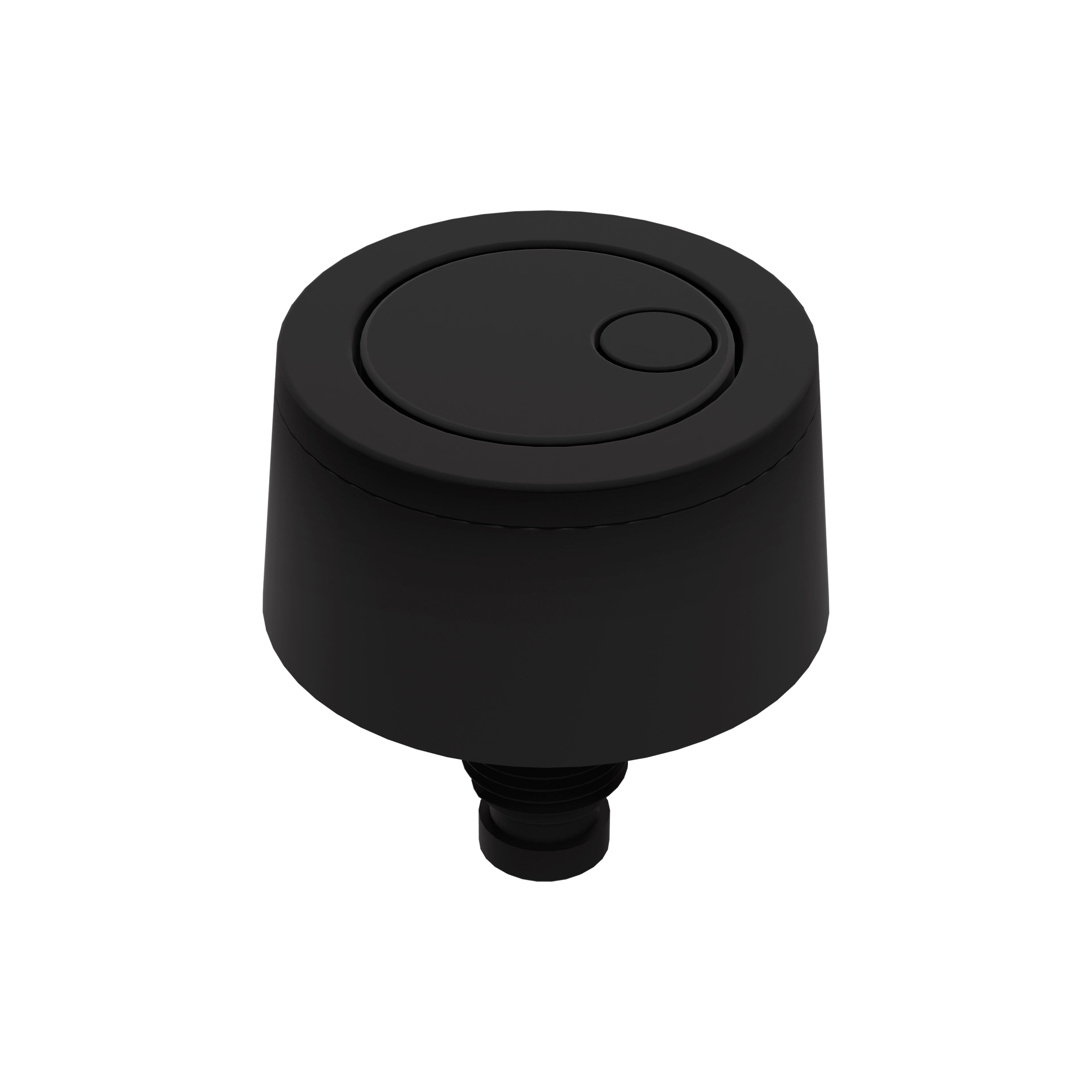 Baridi Matt Black Flush Button for Cabinet-Style Cistern - DH409