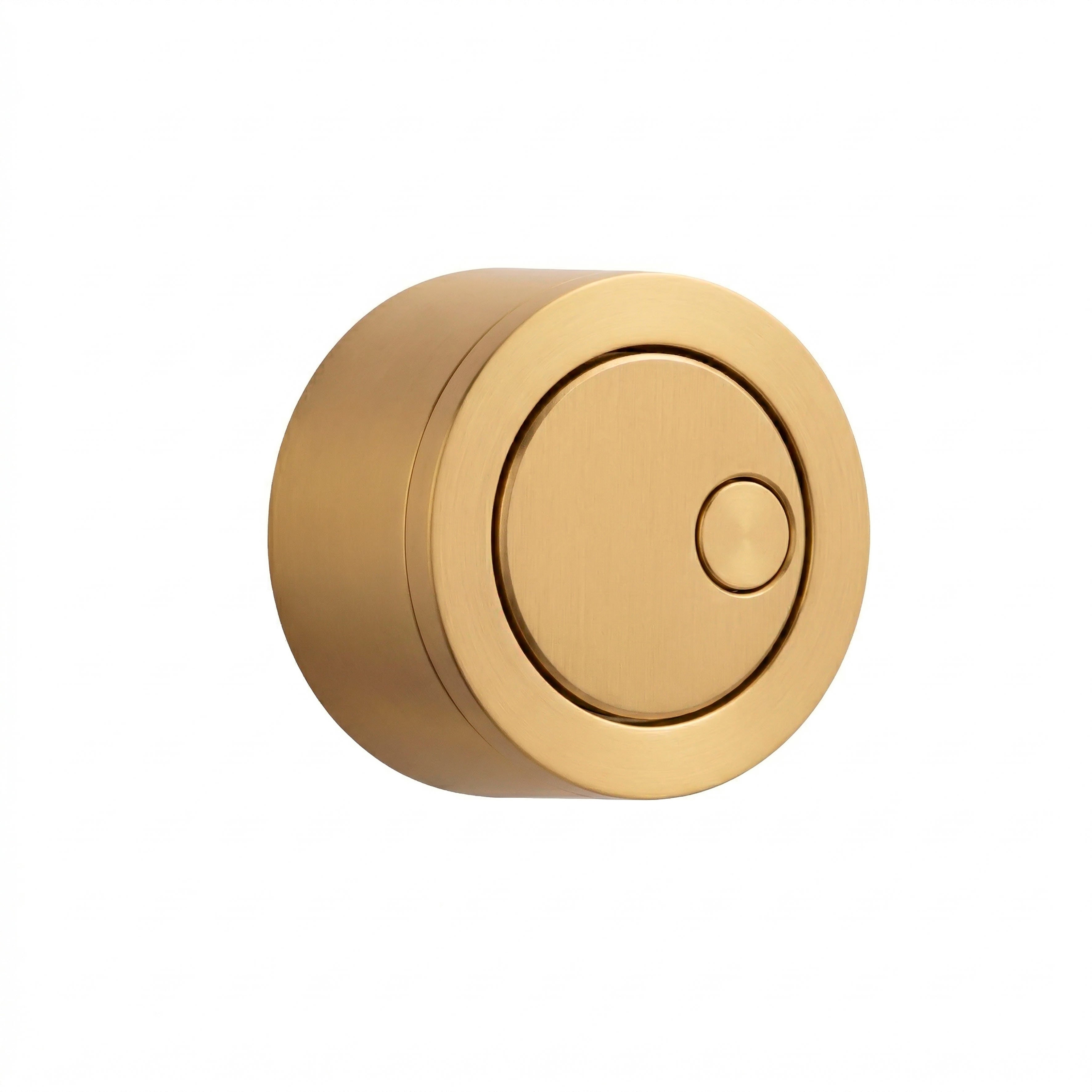 Baridi Brushed Brass Flush Button for Cabinet-Style Cistern - DH411