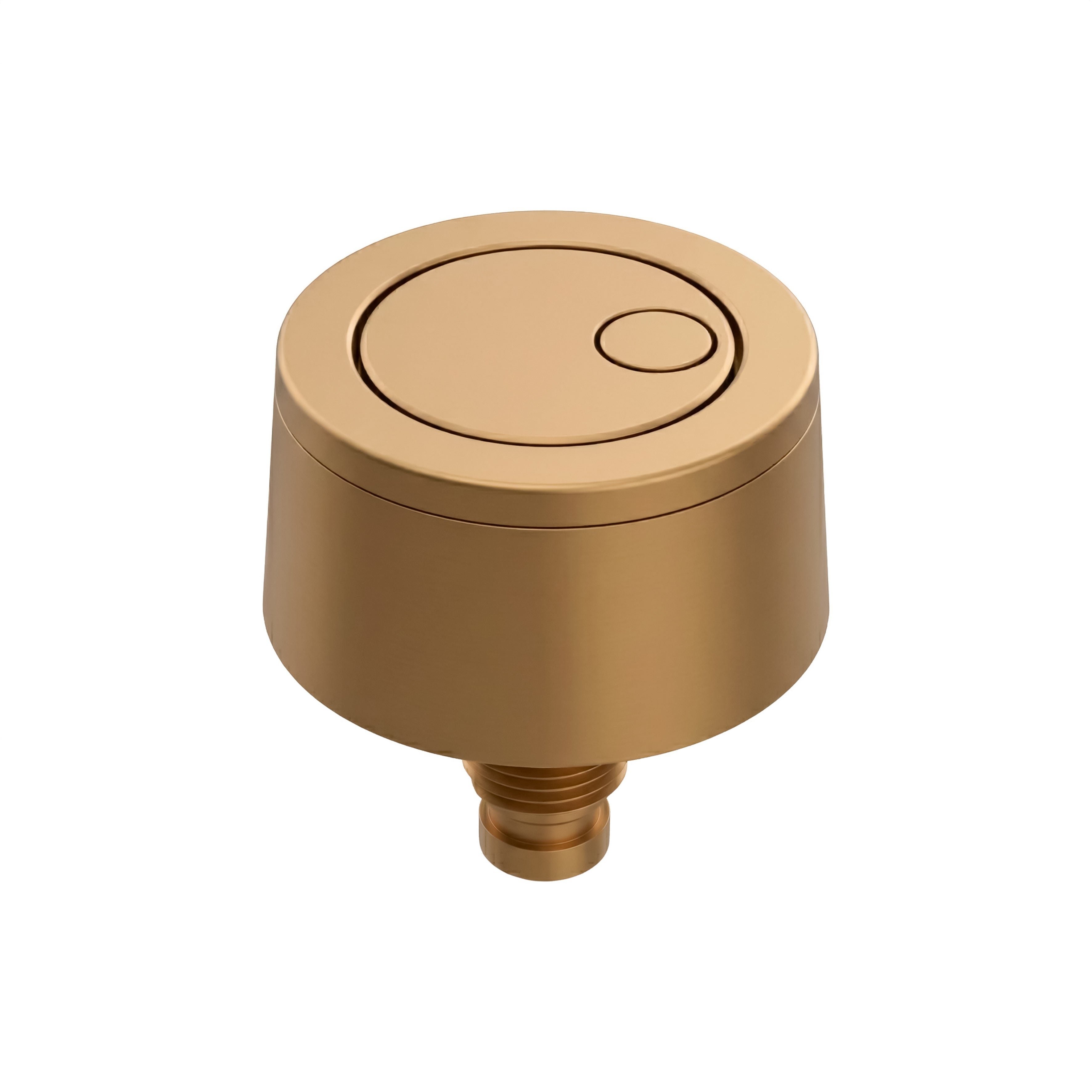 Baridi Brushed Brass Flush Button for Cabinet-Style Cistern - DH411