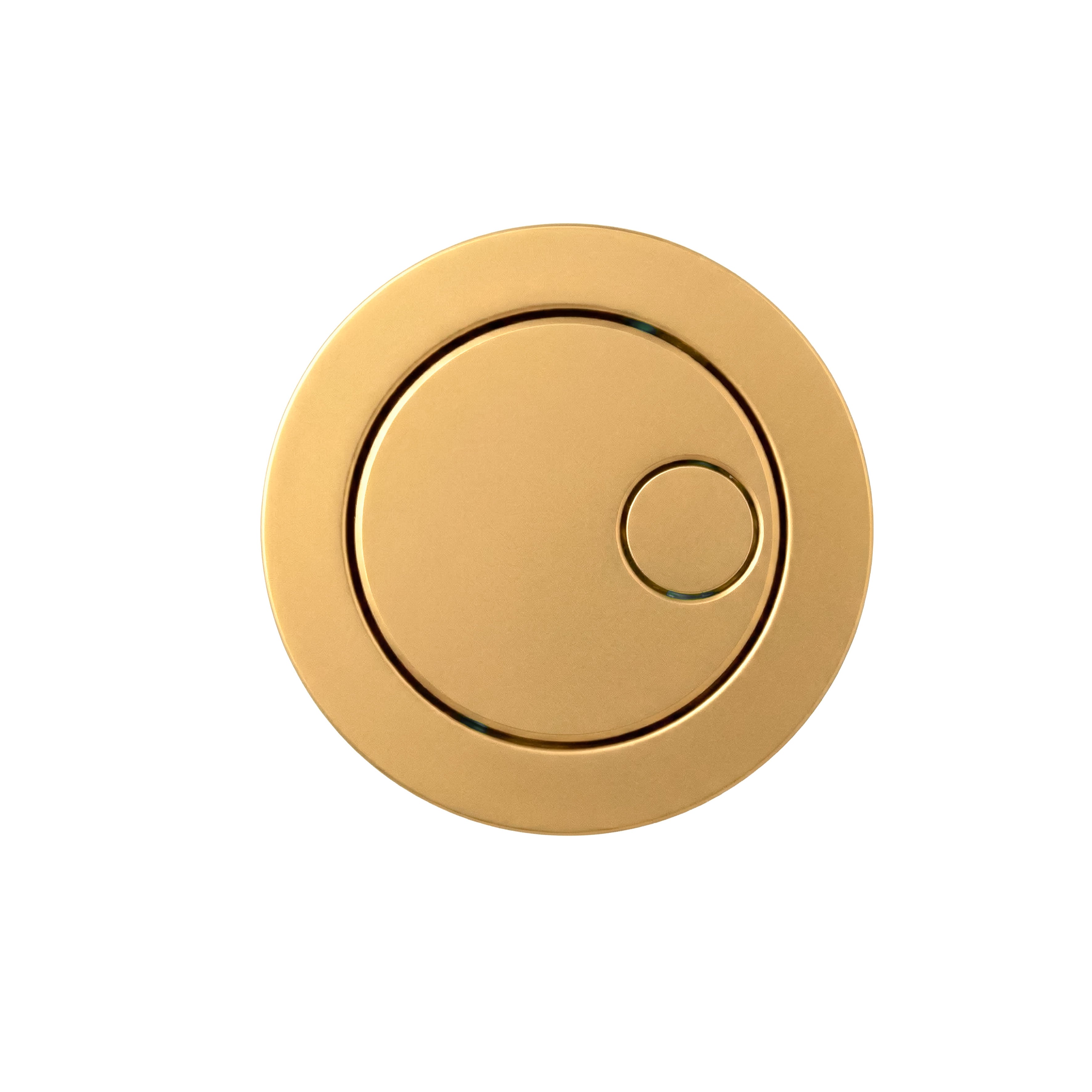 Baridi Brushed Brass Flush Button for Cabinet-Style Cistern - DH411
