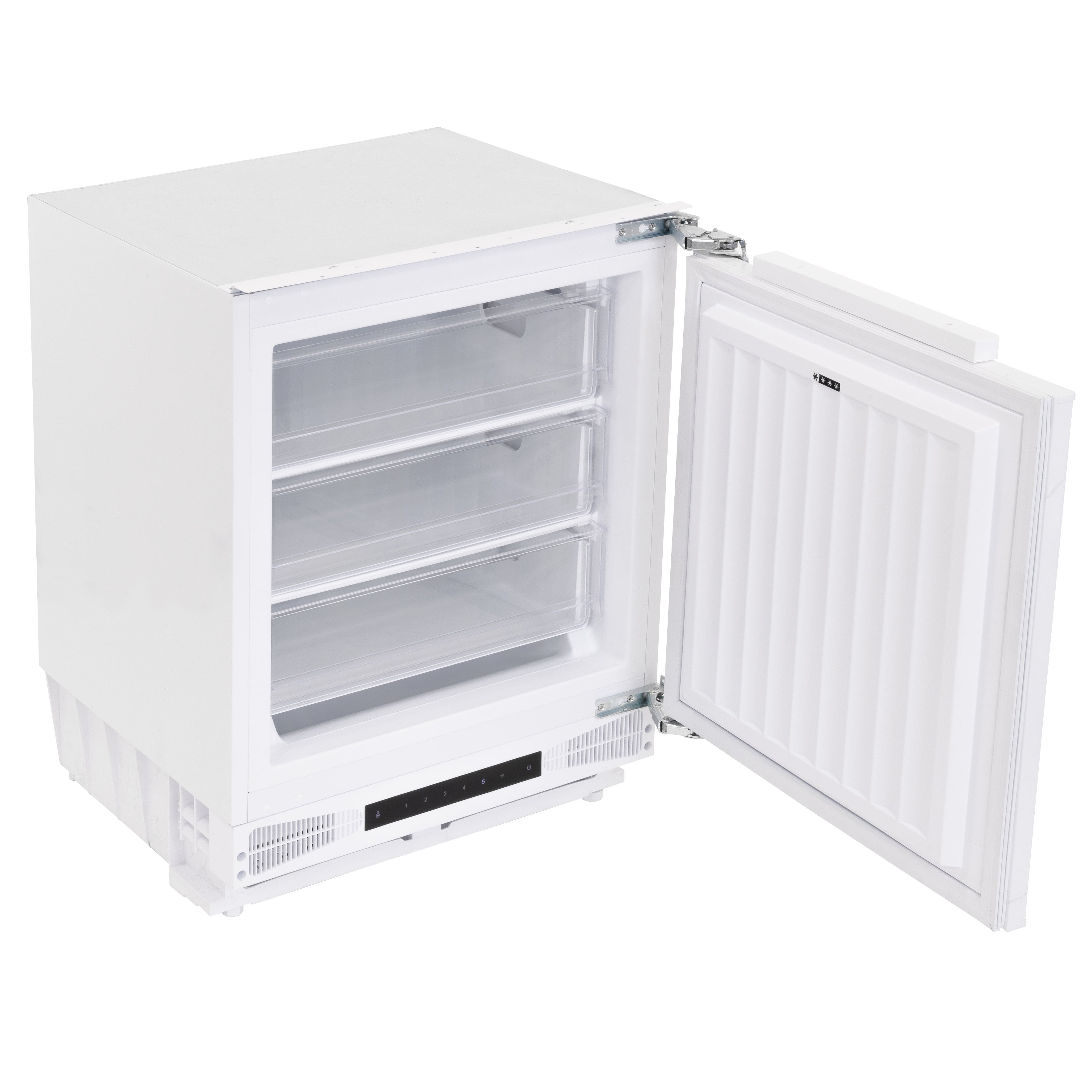 60cm Integrated Undercounter Freezer with Reversible Door, 95L