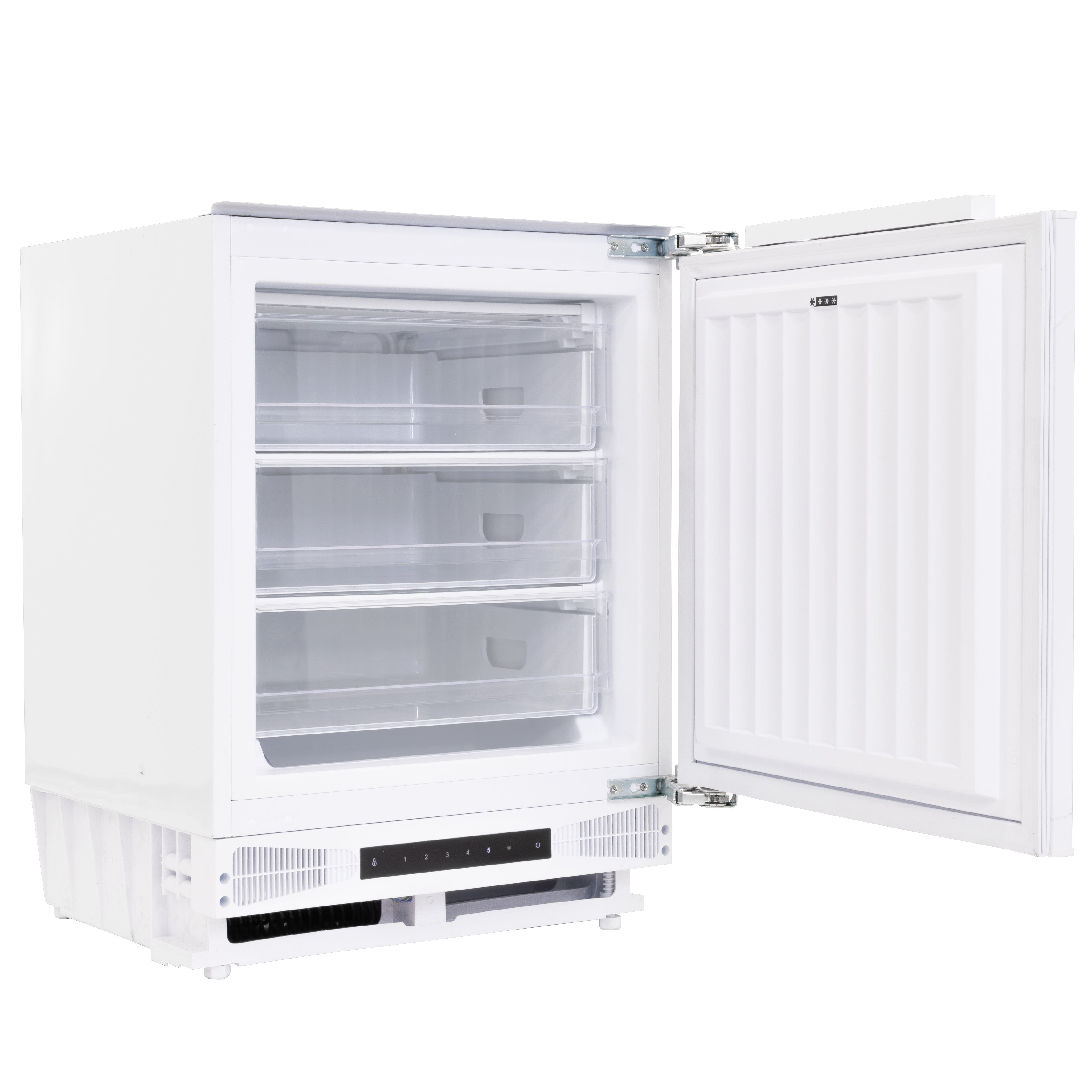 60cm Integrated Undercounter Freezer with Reversible Door, 95L