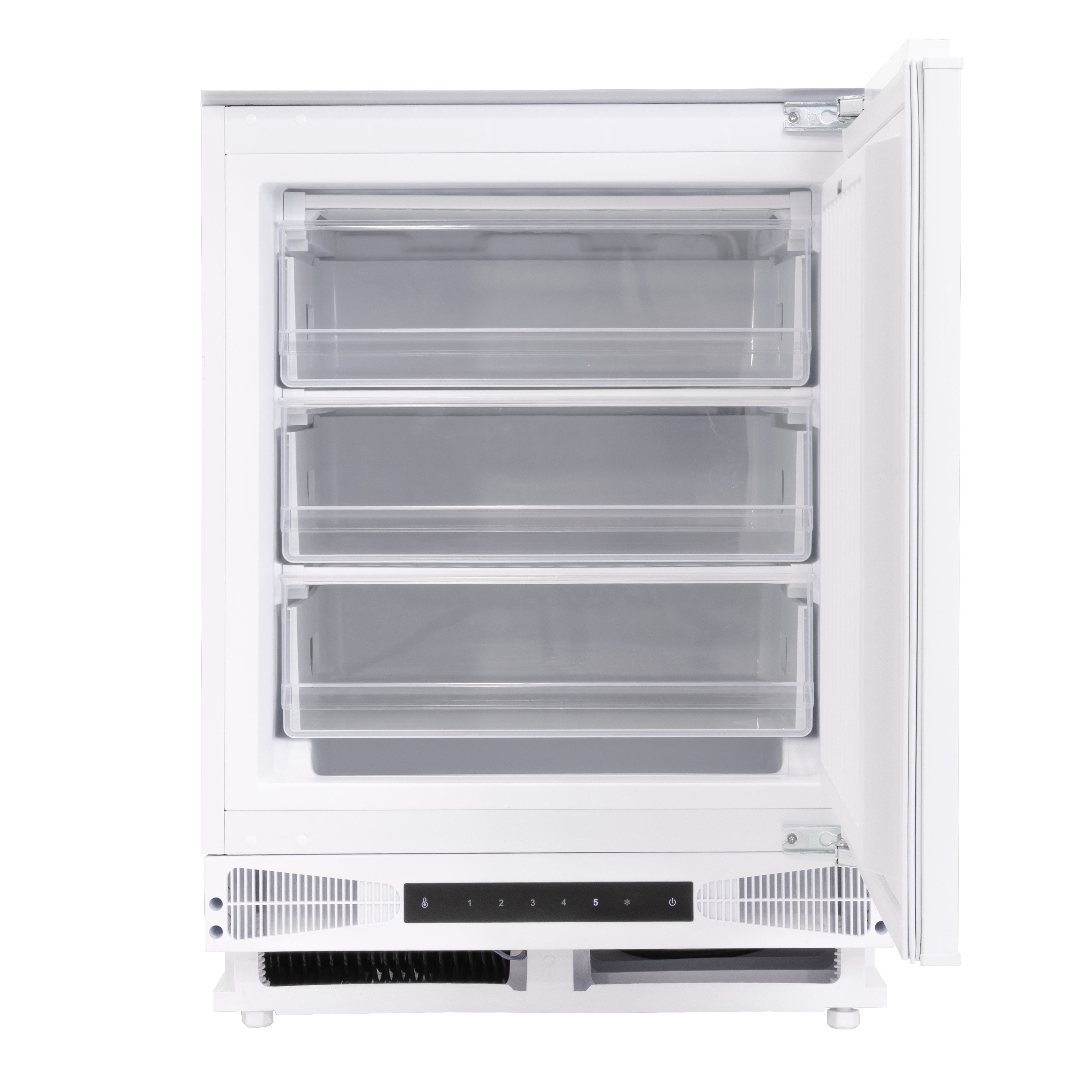 60cm Integrated Undercounter Freezer with Reversible Door, 95L