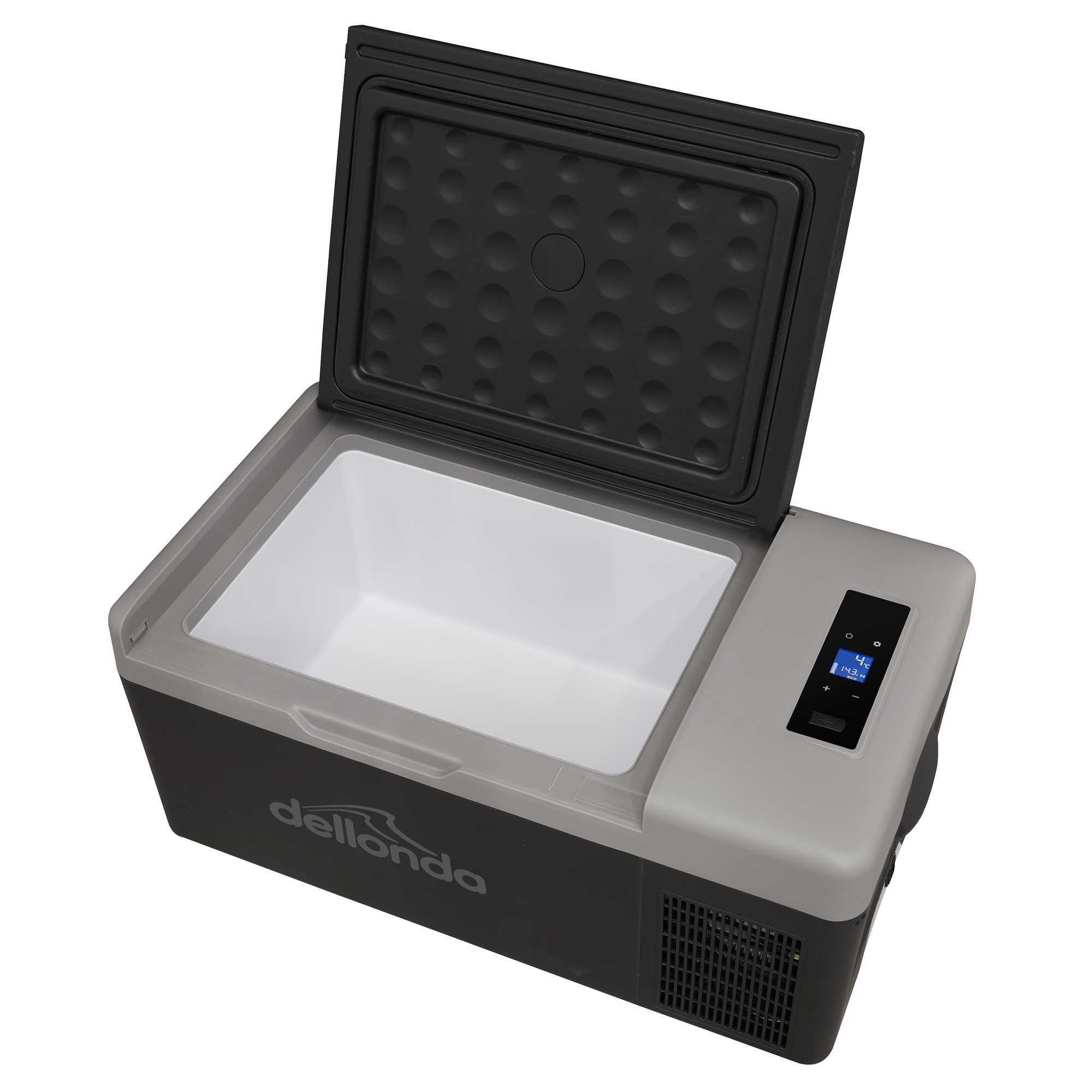 15L Portable Car Fridge, Freezer, Cool Box, 12/24/230V Compressor - DL130