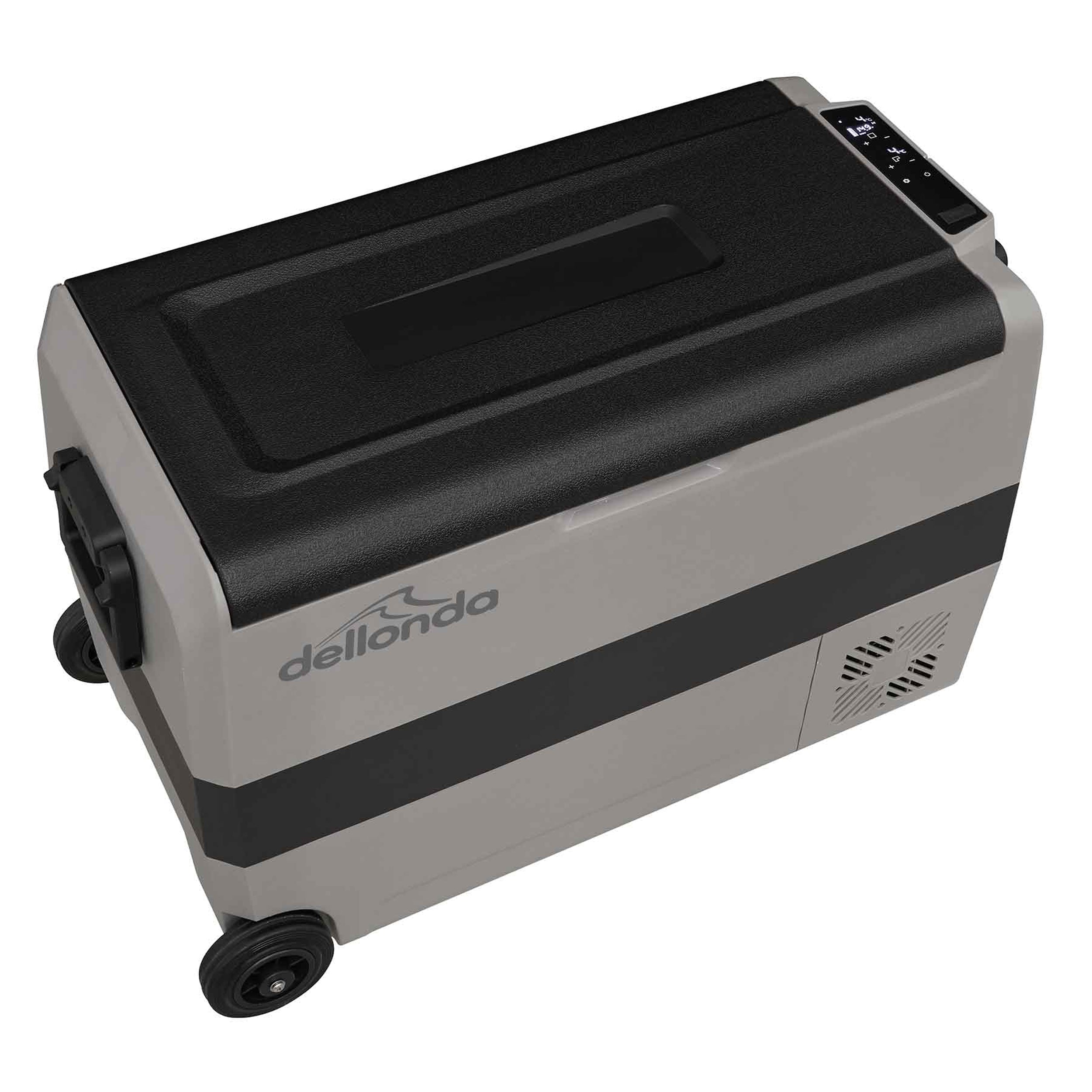 50L Portable Car Fridge, Freezer, 12/24/230V Dual Zone Compressor - DL132