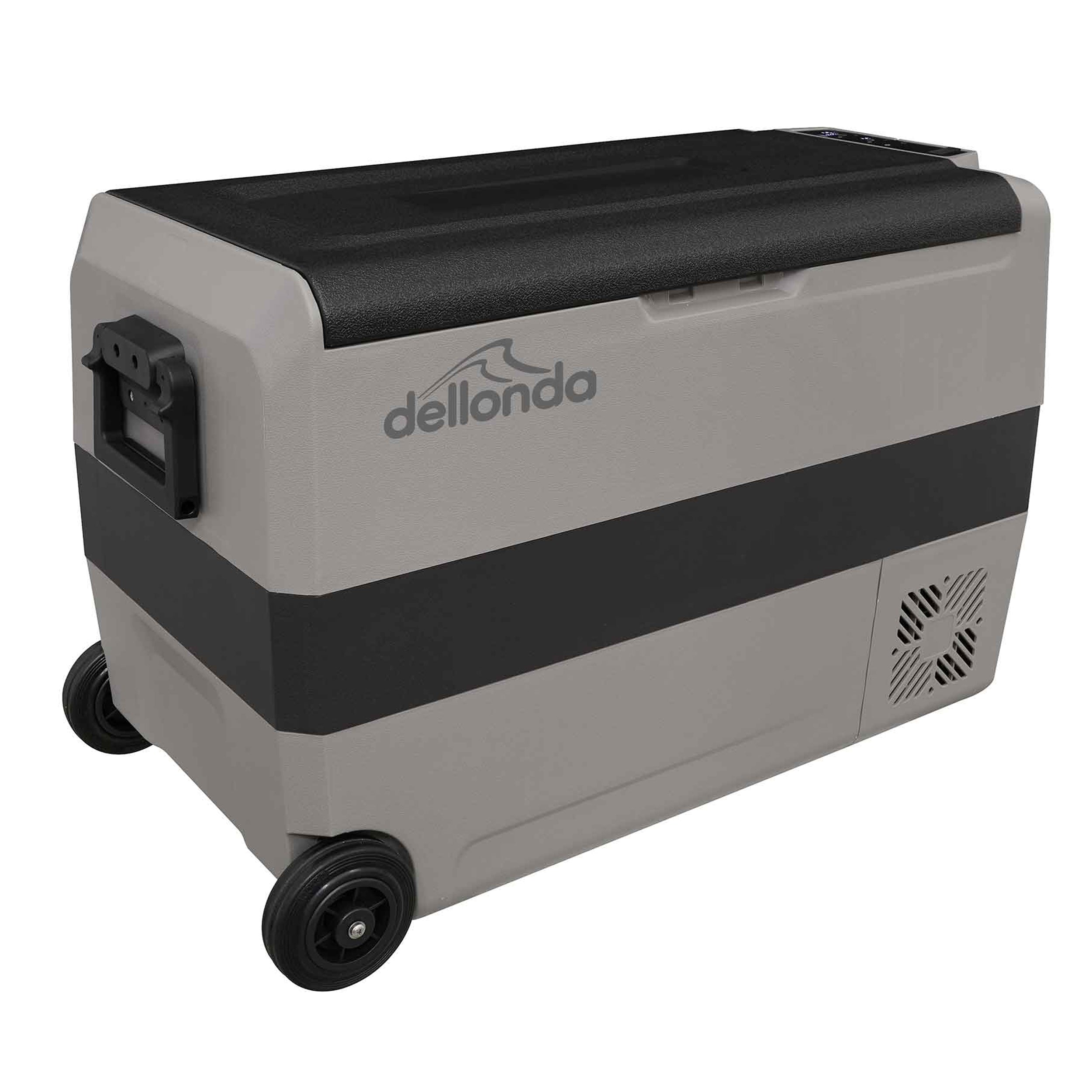 50L Portable Car Fridge, Freezer, 12/24/230V Dual Zone Compressor - DL132