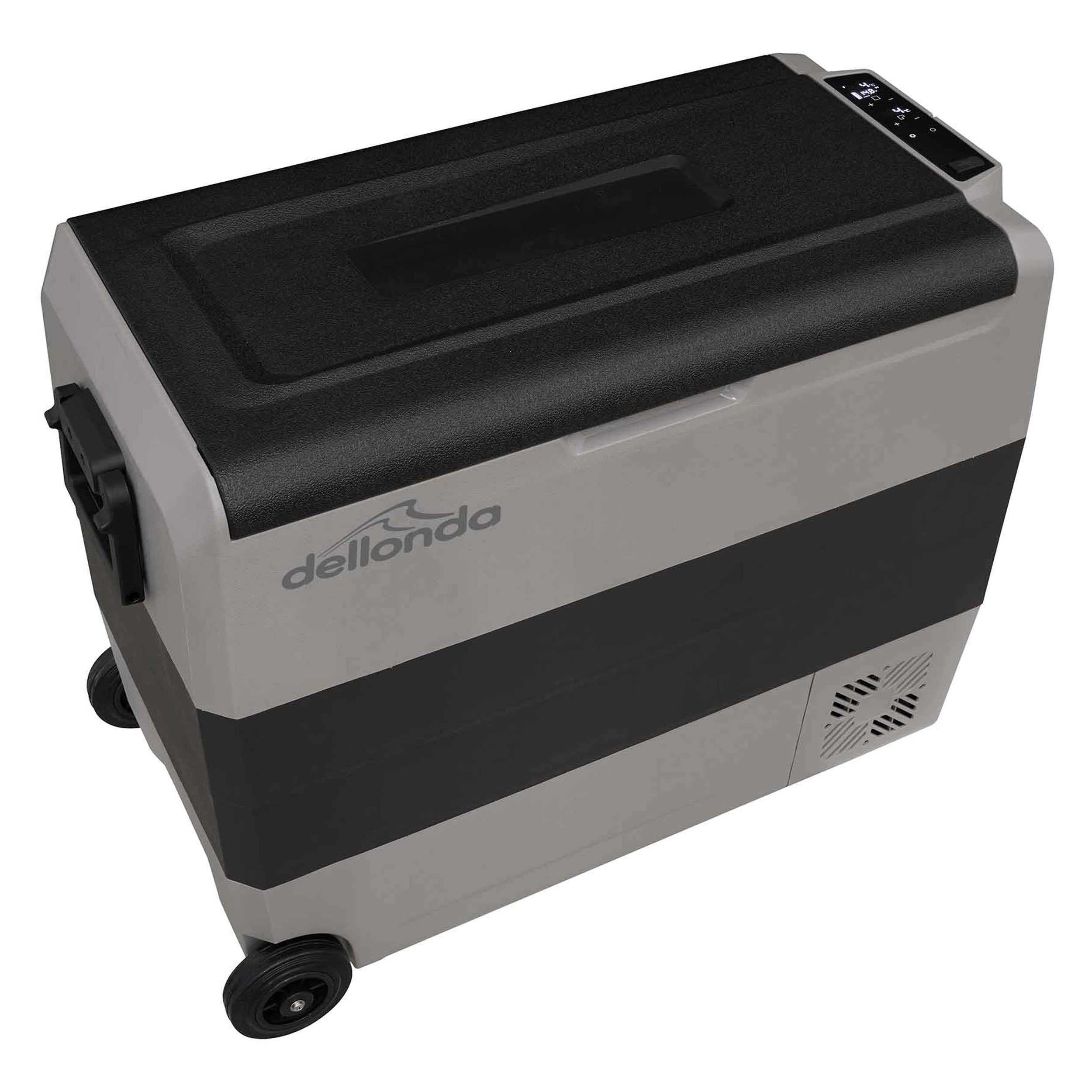 60L Portable Car Fridge, Freezer, 12/24/230V Dual Zone Compressor - DL