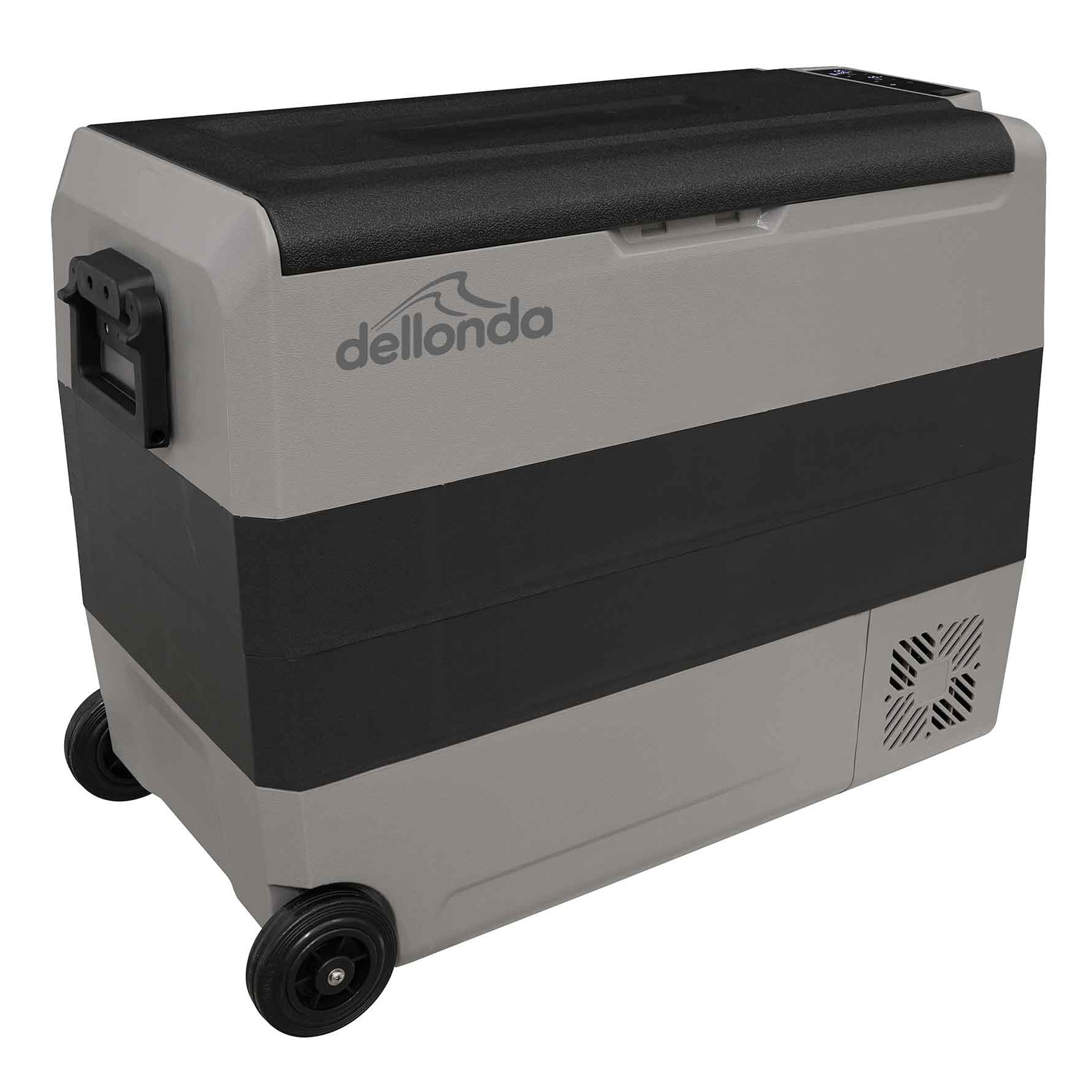 60L Portable Car Fridge, Freezer, 12/24/230V Dual Zone Compressor - DL133