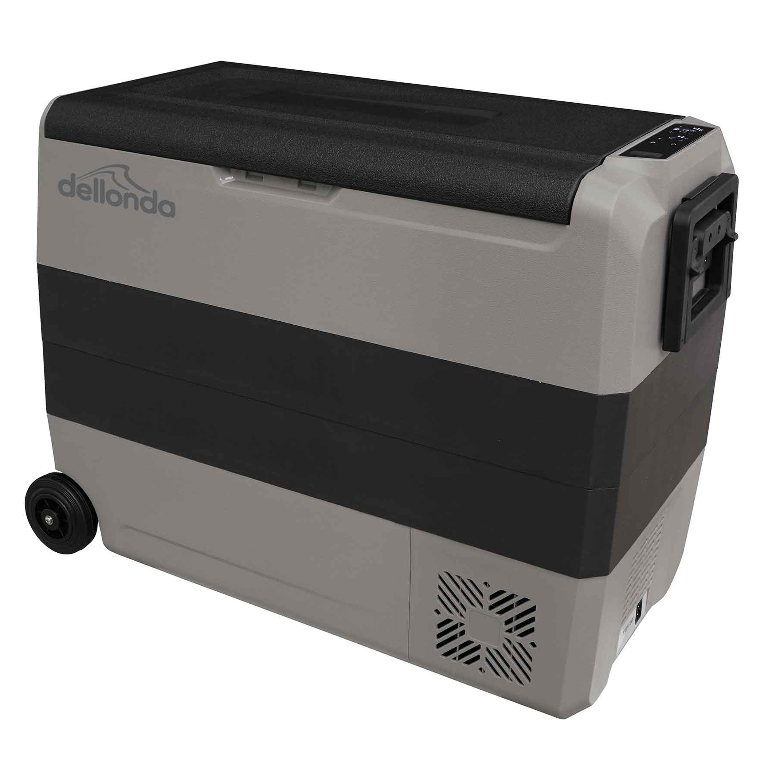 60L Portable Car Fridge, Freezer, 12/24/230V Dual Zone Compressor - DL133
