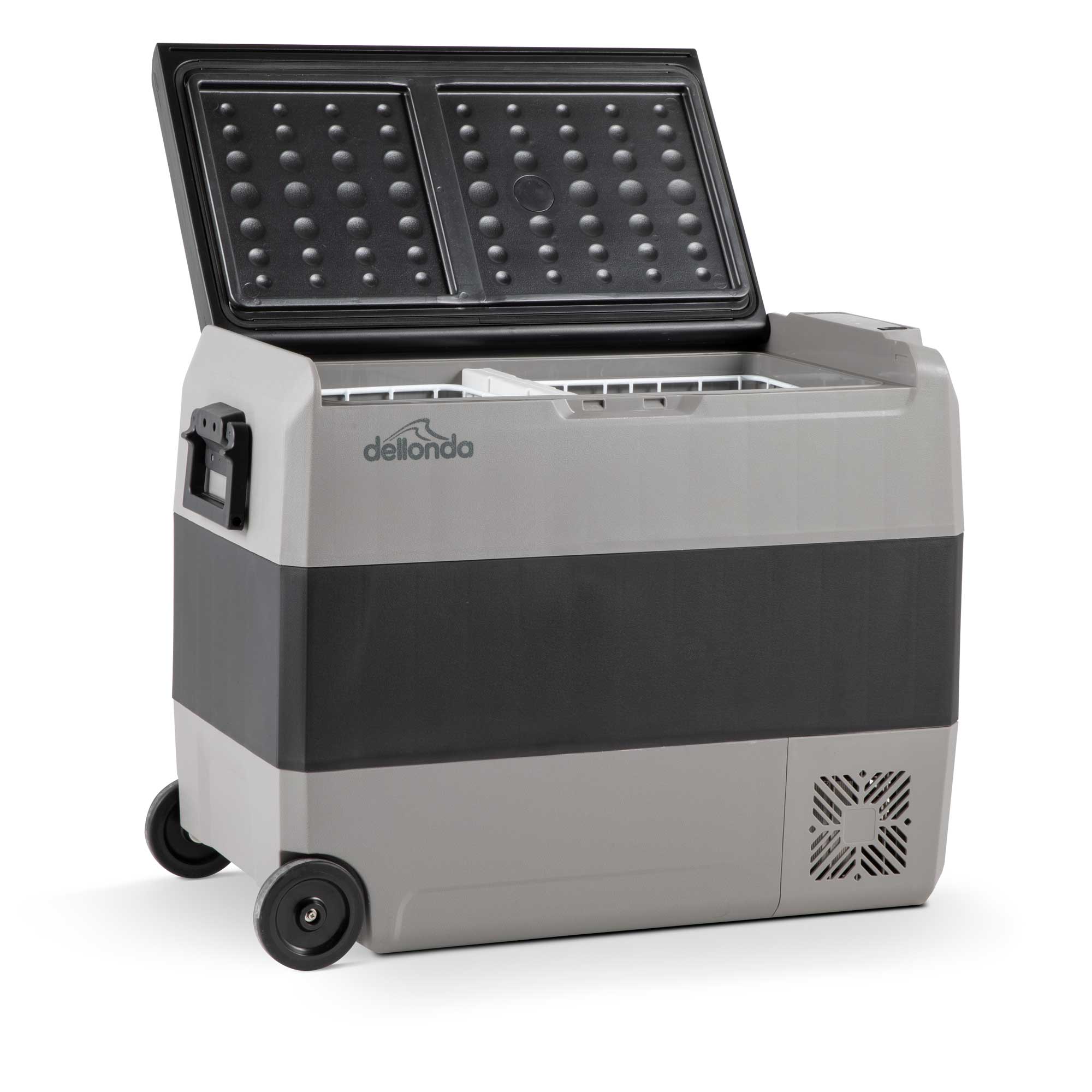 60L Portable Car Fridge, Freezer, 12/24/230V Dual Zone Compressor - DL