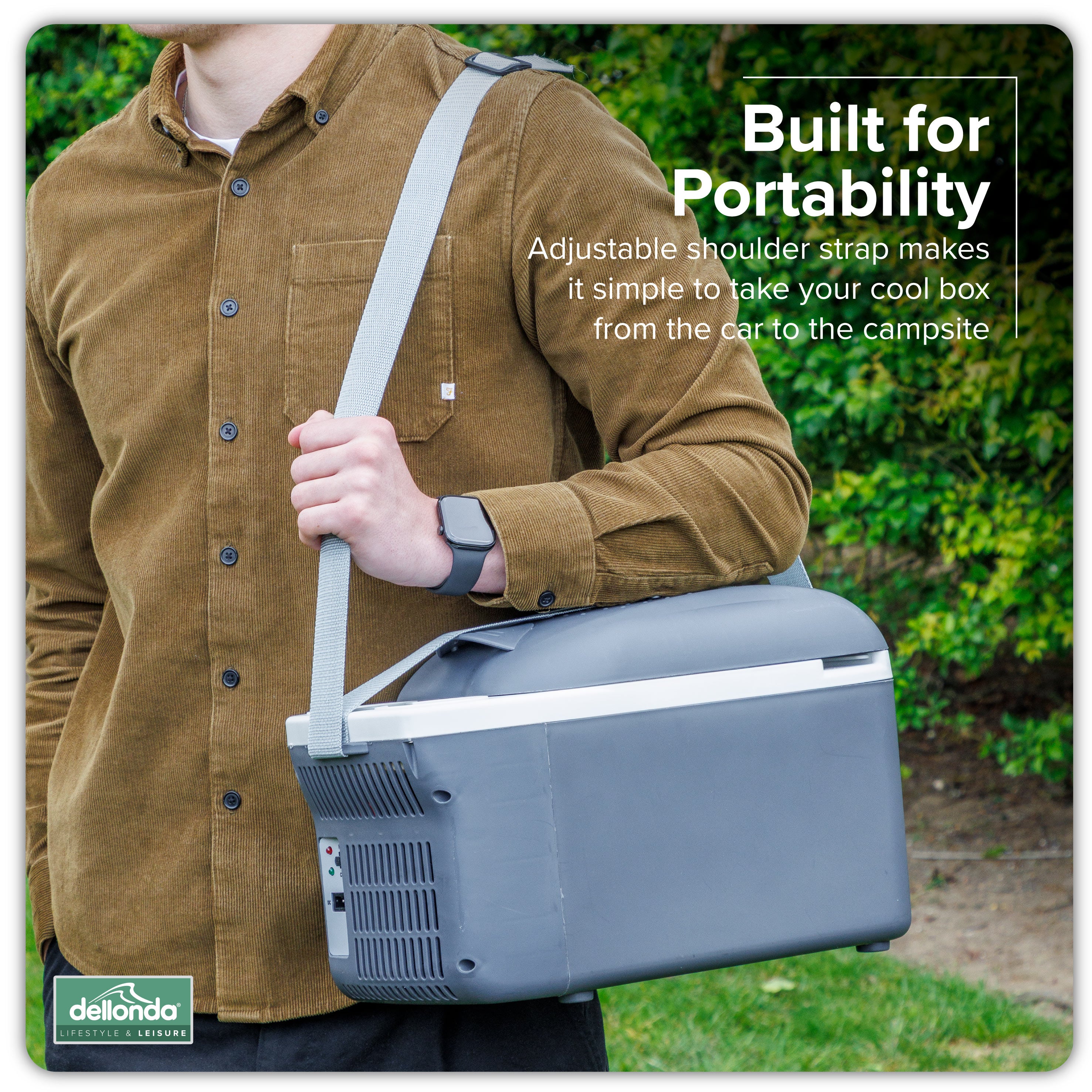 8L Portable Cool Box 12V - DL166