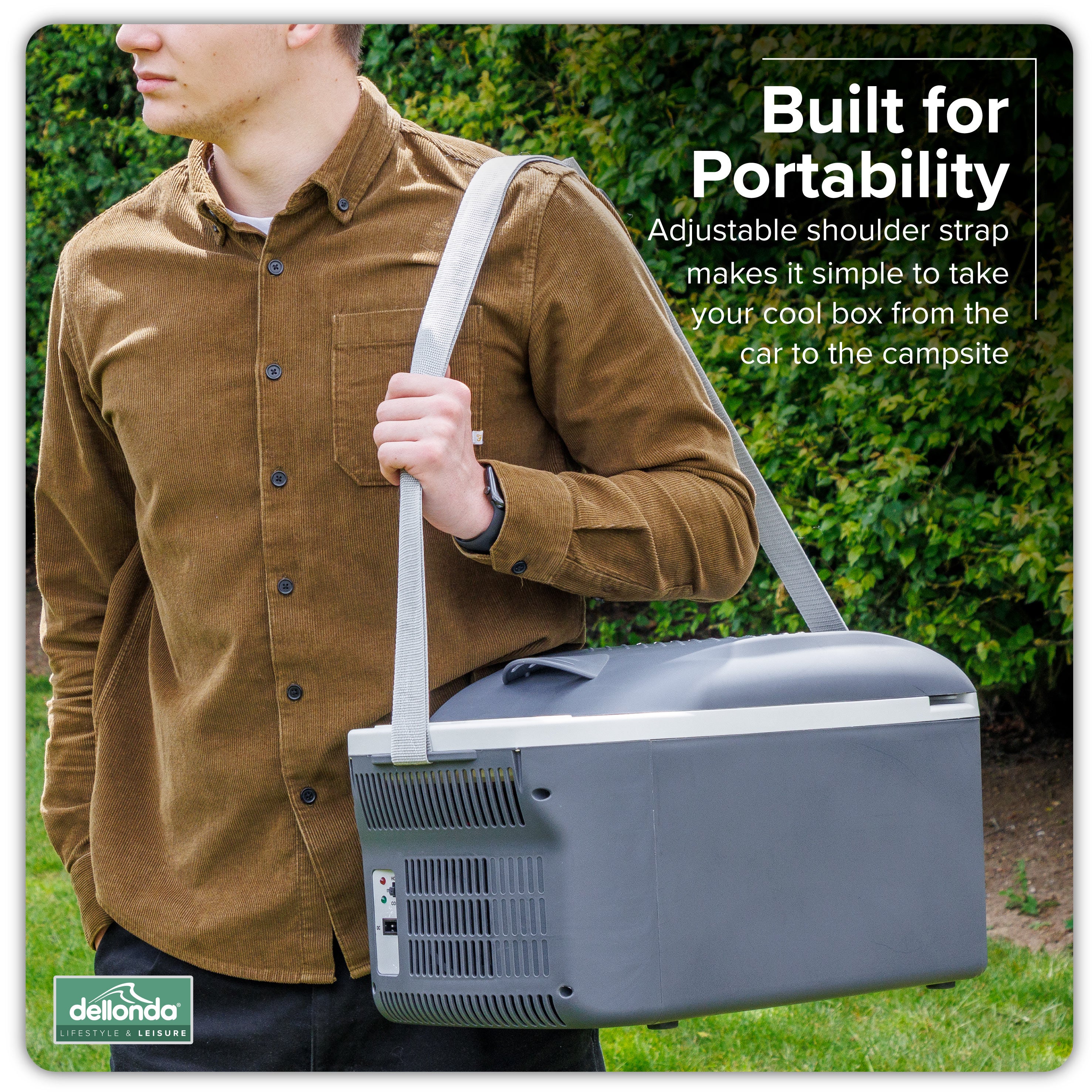 16L Portable Cool Box 12V/230V - DL167