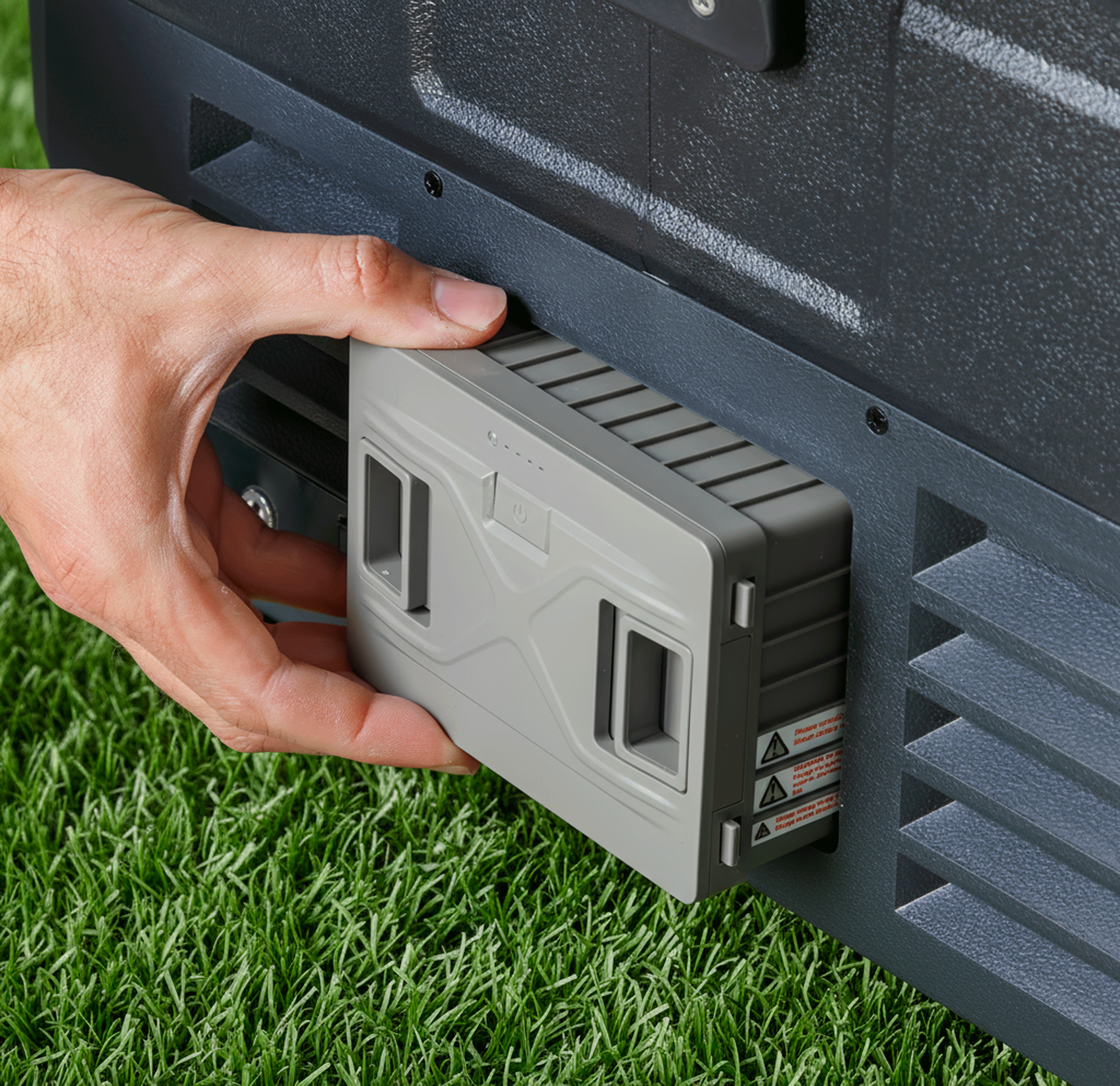 Portable Fridge Freezer/Cool Box 95L with 11.1V Battery & AC/DC 230V Adaptor - DL173