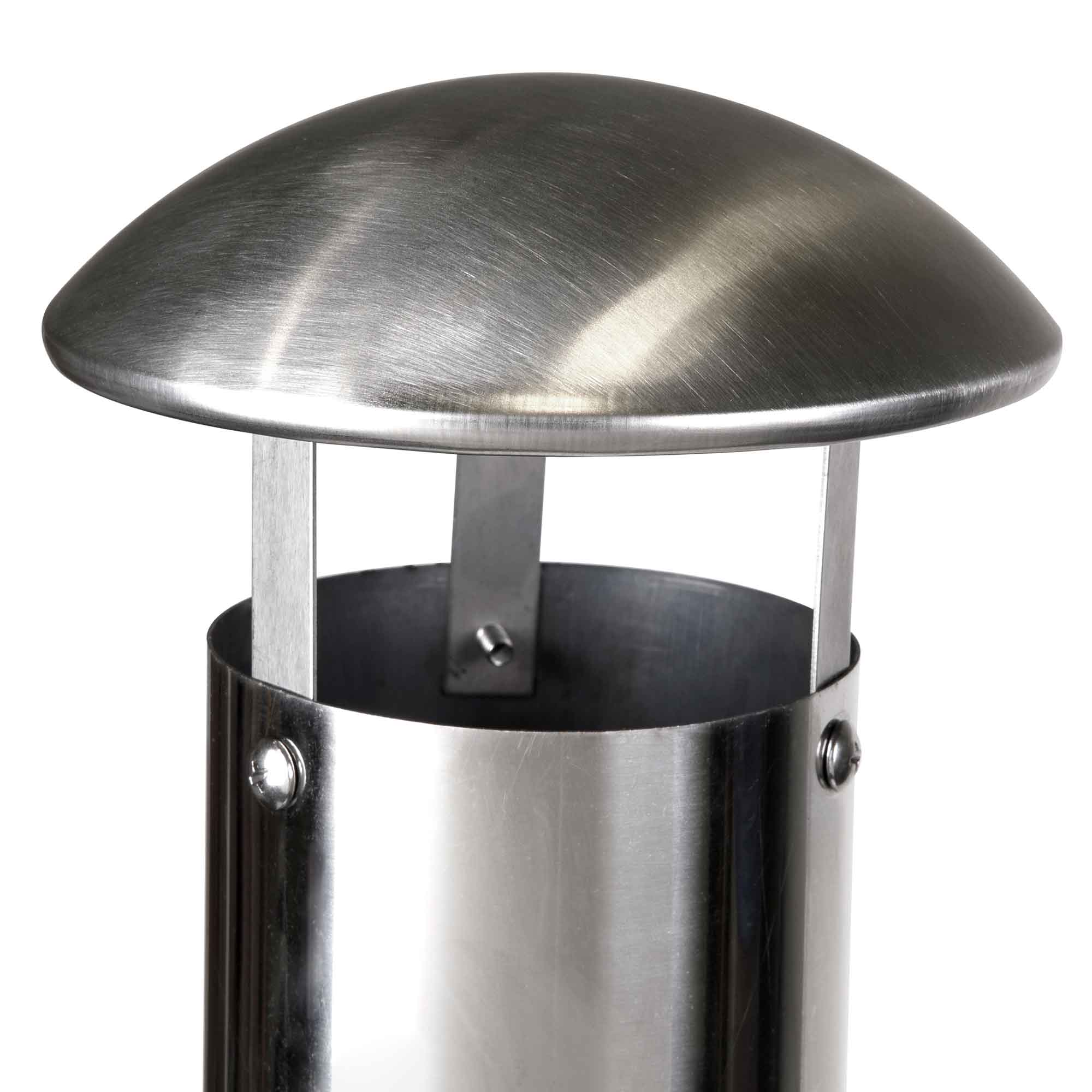Large Outdoor Wood-Fired Pizza Oven & Smoker with Side Shelves & Stand - DG103 - Dellonda