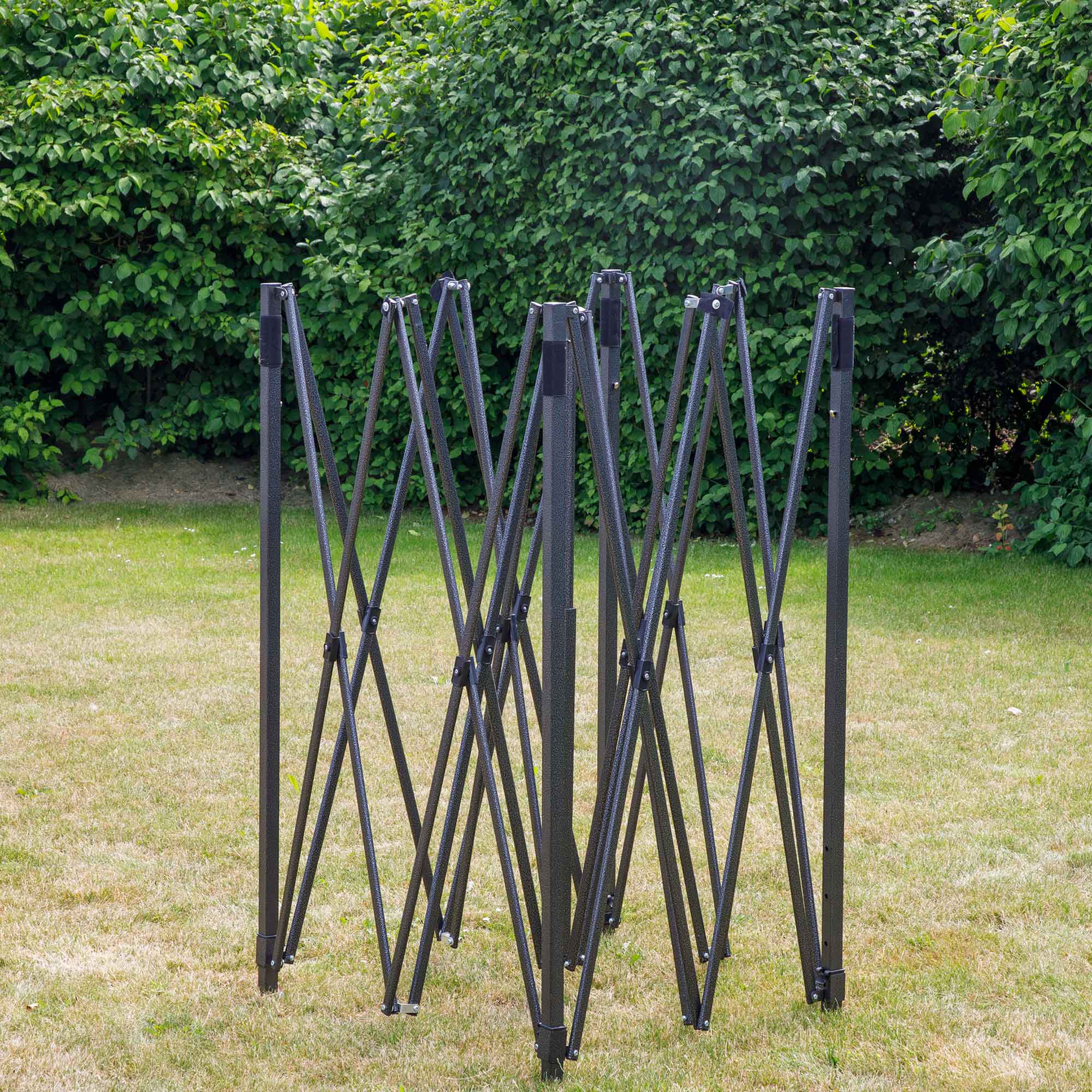Premium 2x2m Pop-Up Gazebo & Side Walls, Water Resistant with Carry Bag, Stakes & Weight Bags - Beige - DG160 - Dellonda