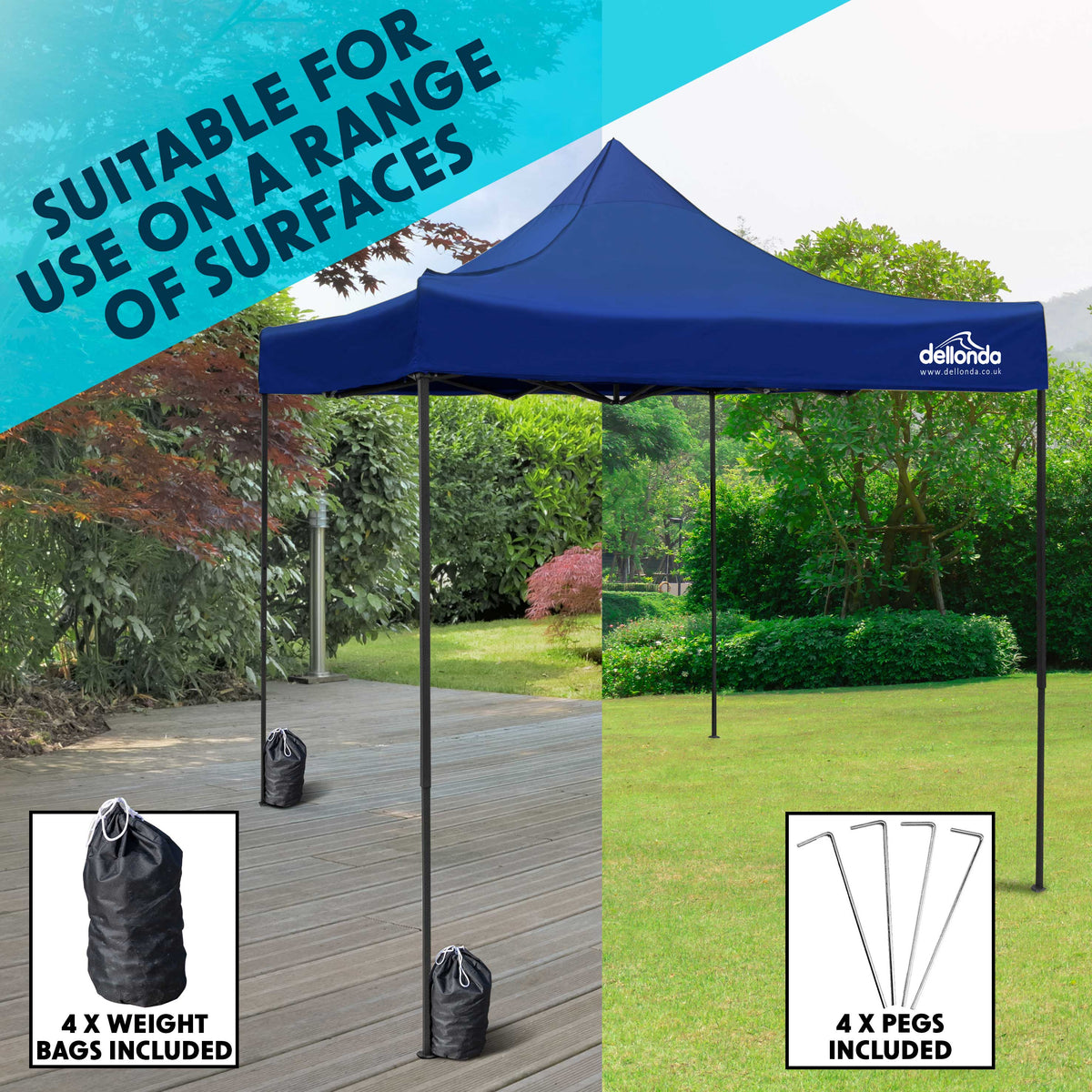 Gazebo 5m x 4m top