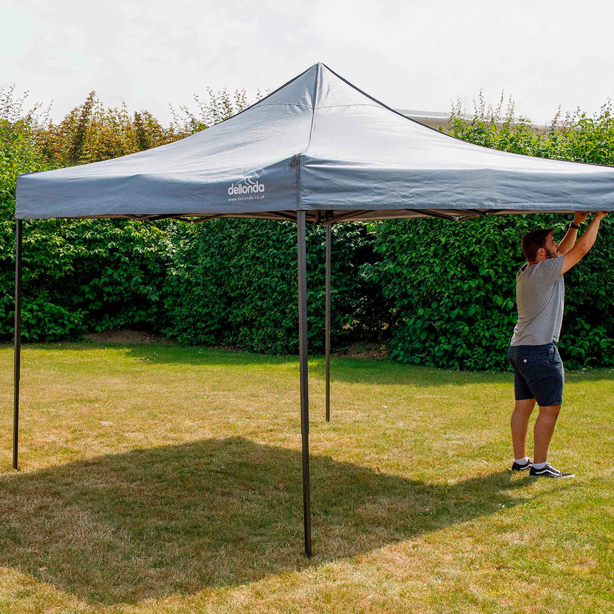 Premium 3x3m Pop Up Gazebo Heavy Duty Water Resistant Carry Bag St Dellonda