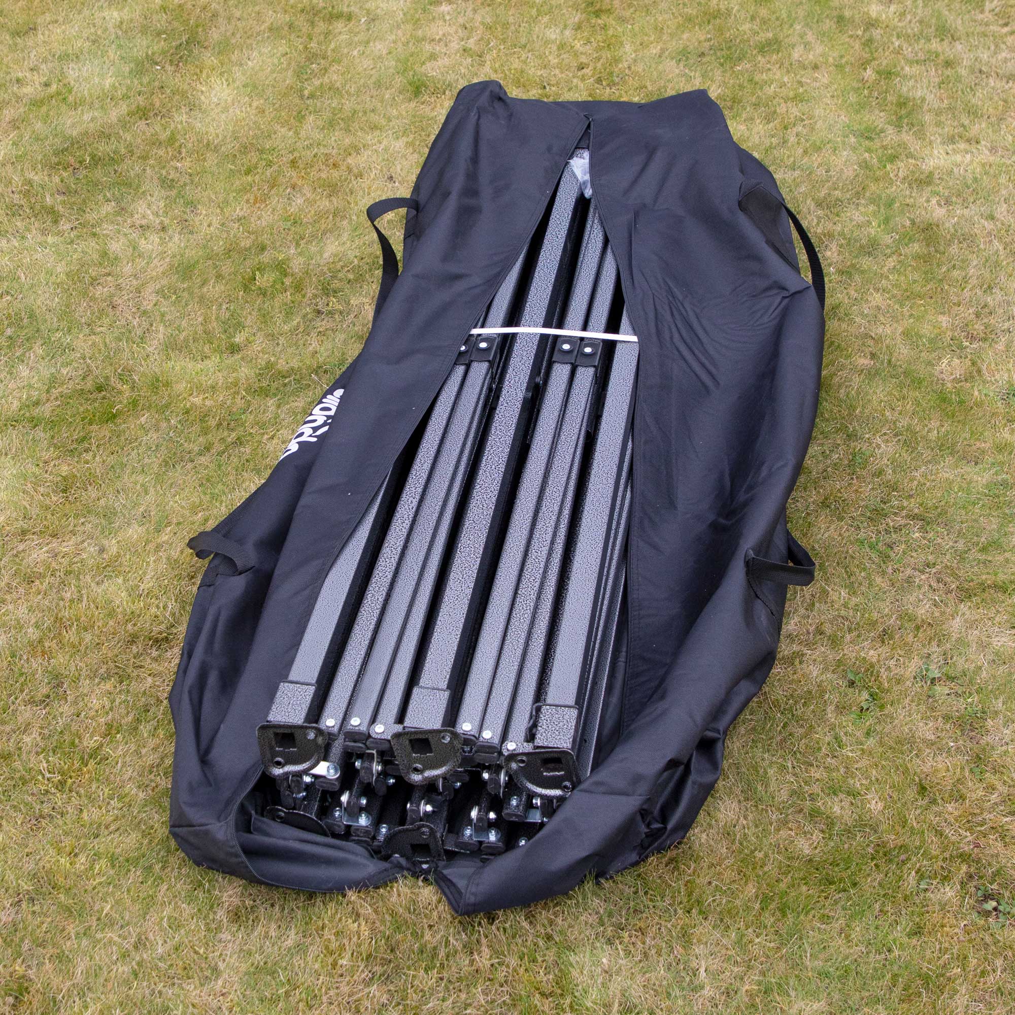 Premium 3x6m Pop-Up Gazebo, Heavy Duty, Water Resistant, Carry Bag, Stakes & Weight Bags - Blue - DG139 - Dellonda