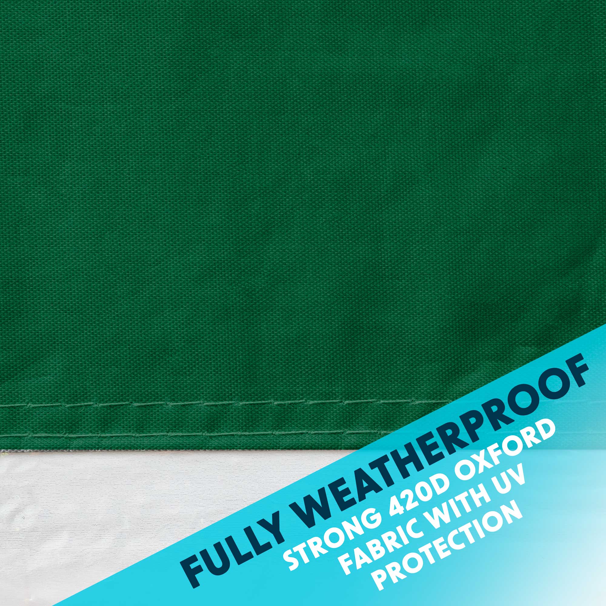 Premium Gazebo/Marquee Side Walls/Doors/Windows, Fits 2 x 2m Models - Dark Green - DG144 - Dellonda